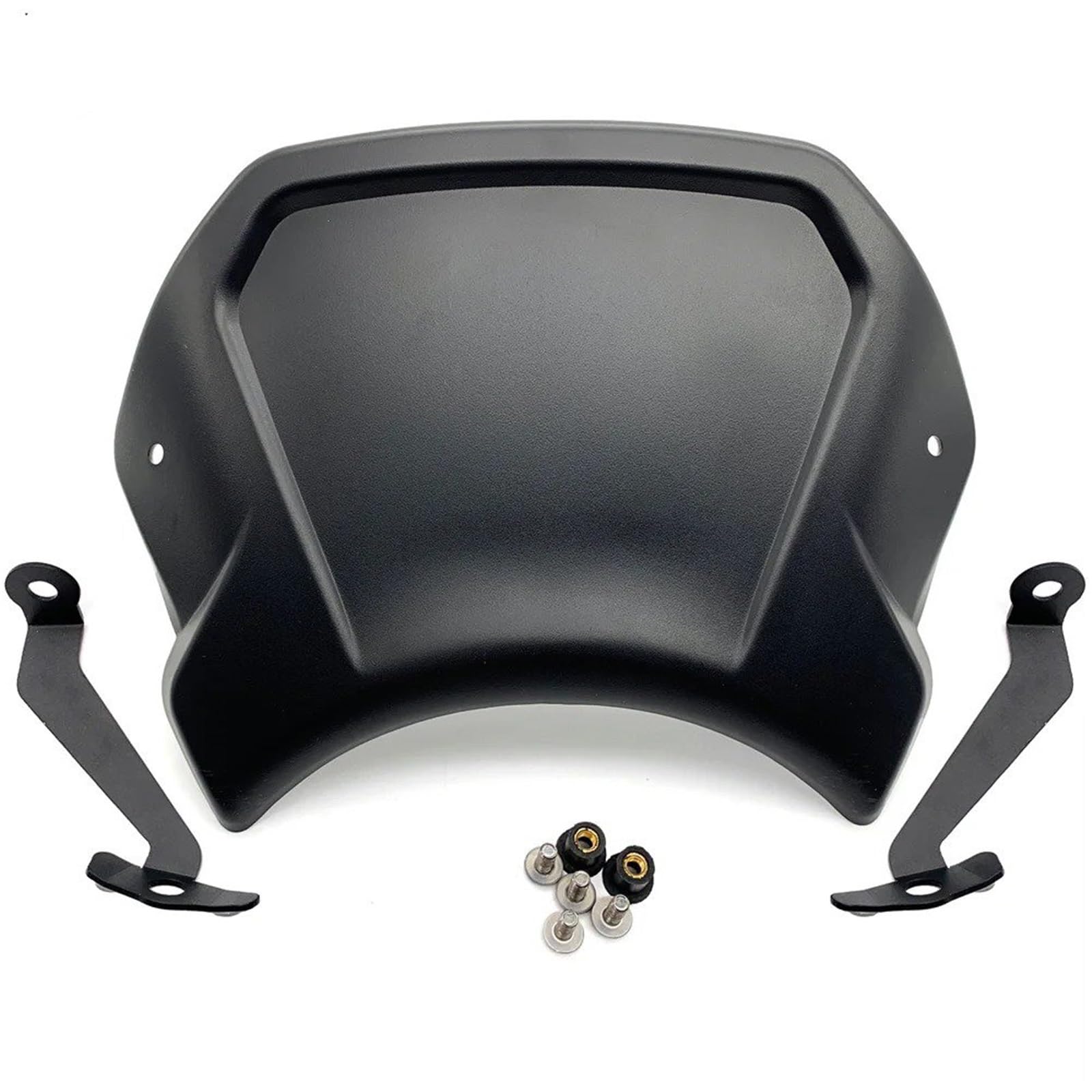 Motorrad Wind Luftabweiser Für CB125R Für CB300R 2018-2022 Motorrad Frontal Platte Vintage Windschutz Windschutz Deflektor Windschild Spoiler(Black C) von BTHMGBAE