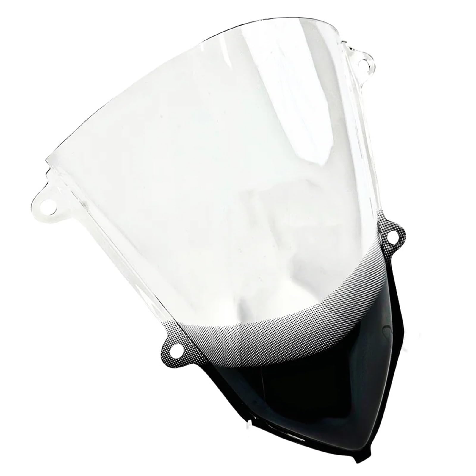 Motorrad Wind Luftabweiser Für CBR400R Für CBR500R 2019-2023 Motorrad Windschutzscheibe Verkleidung Bildschirm Windschutzscheibe Windschild Spoiler(Clear(Gradient)) von BTHMGBAE