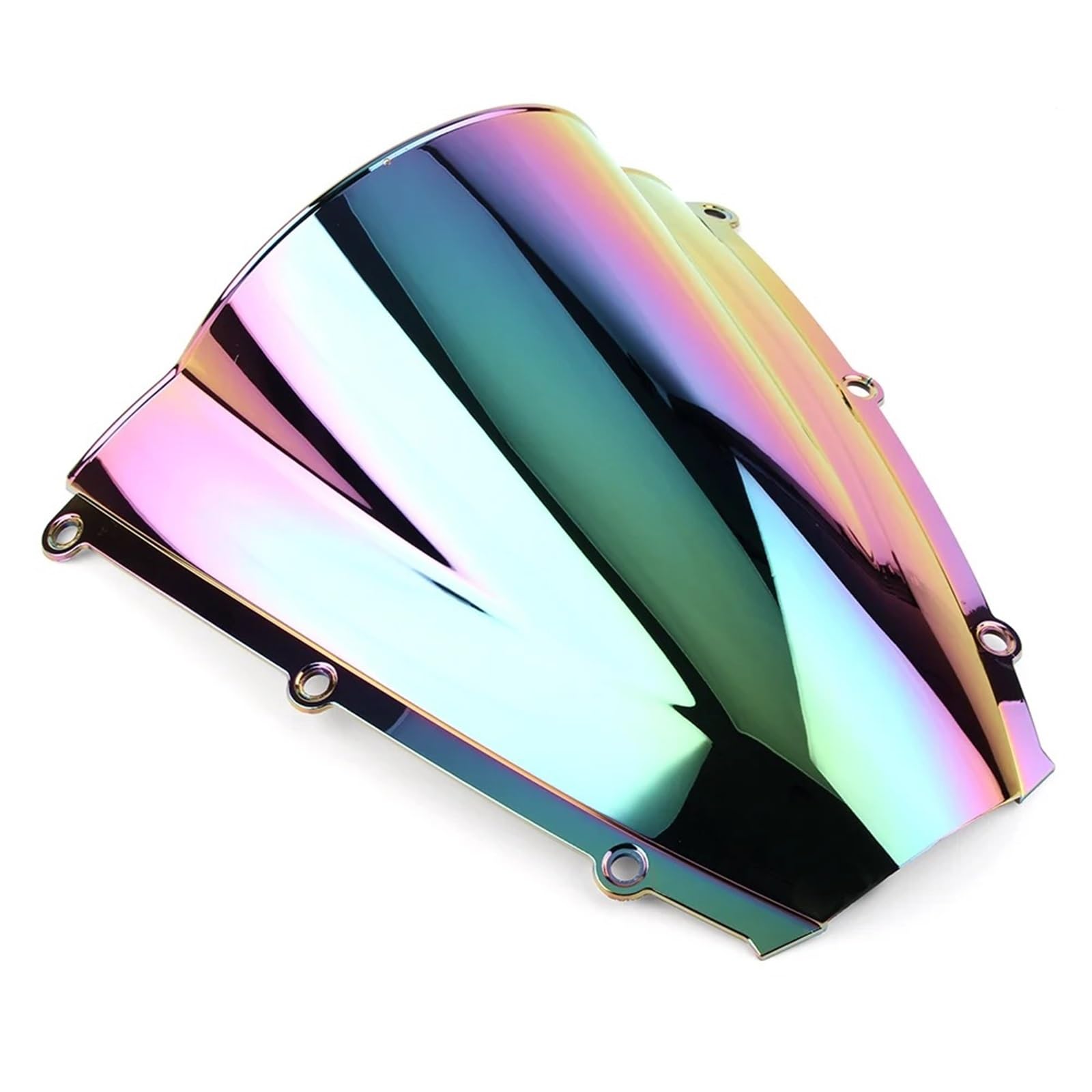 Motorrad Wind Luftabweiser Für CBR600RR F5 2003-2004 Motorrad Windschutzscheibe Windschutzscheibe Kratzfester Windschutz Windschild Spoiler(Deep-Iridium) von BTHMGBAE