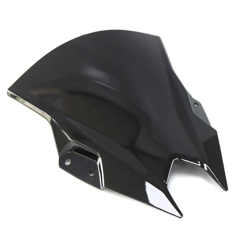 Motorrad Wind Luftabweiser Für Kawasaki Für Ninja 500 SE 2024 Motorrad Frontscheibe Windschutz Motorrad Zubehör Verkleidung Windschild Spoiler(Black) von BTHMGBAE