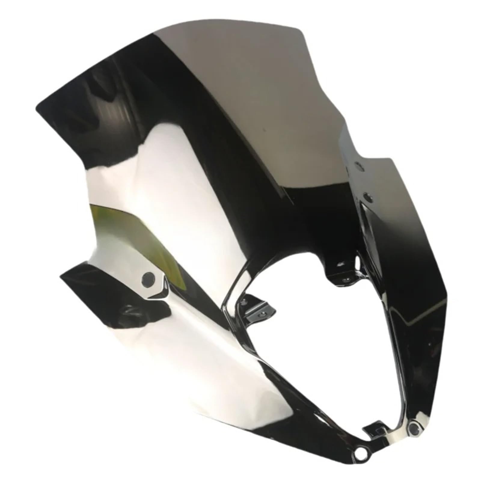 Motorrad Wind Luftabweiser Für Kawasaki Für Ninja 650 Für EX650 Für ER-6F Für ER6F 2020-2024 Windabweiser Windschutzscheibe Frontscheibe Accesorios para Moto Windschild Spoiler(Chrome) von BTHMGBAE