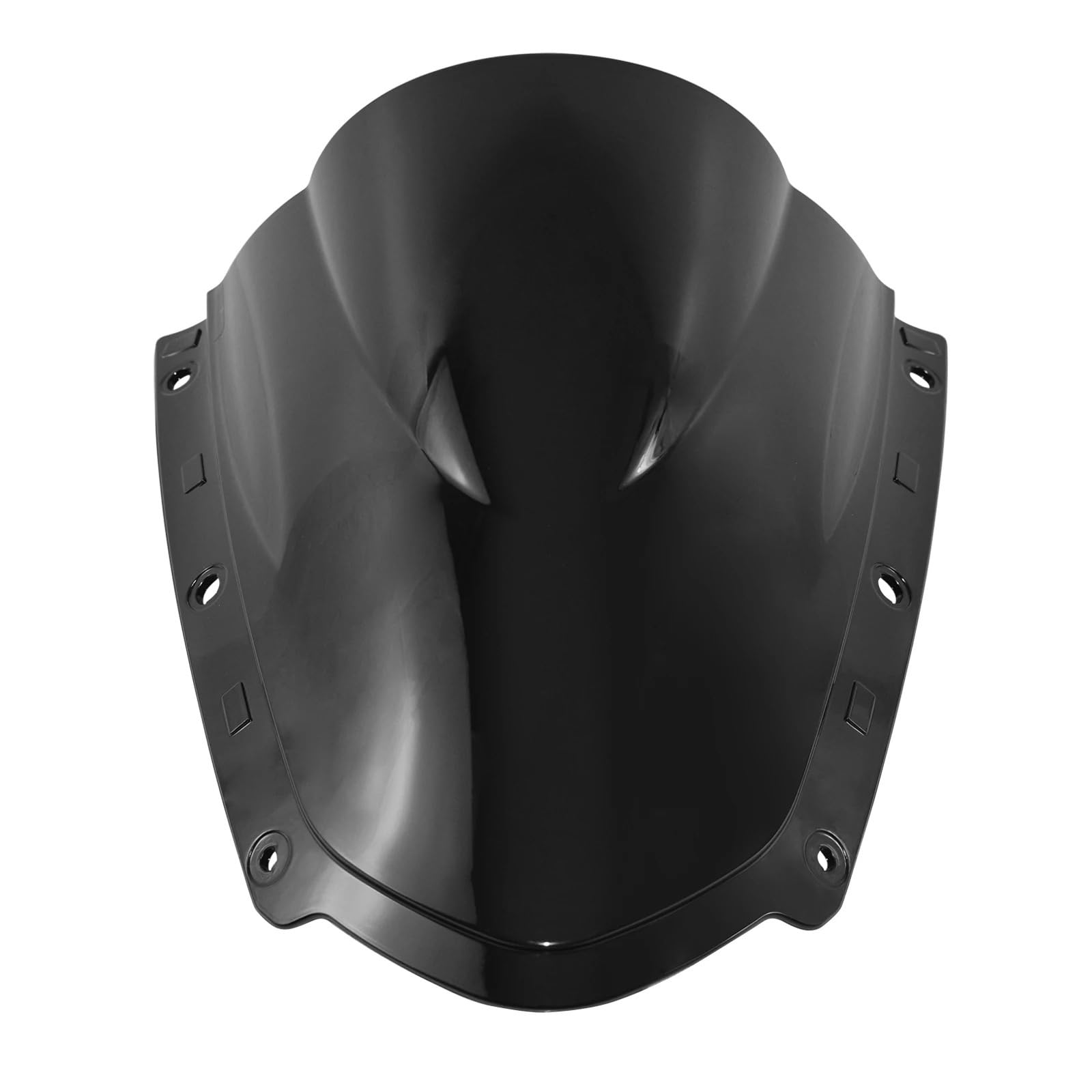 Motorrad Wind Luftabweiser Für Kawasaki Für Ninja Für ZX10R Für ZX10RR 2021-2023 Motorrad Windschutz Windschutz Windschild Spoiler(Dark Smoke) von BTHMGBAE