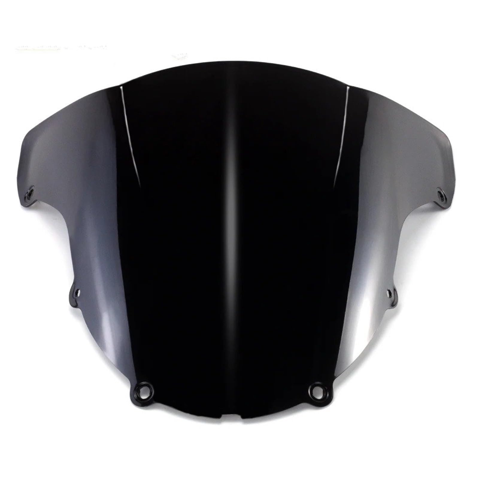 Motorrad Wind Luftabweiser Für Kawasaki Für Ninja Für ZX6R Für ZX636 2003-2004 Motorrad Windschutzscheibe Windschutz Dual Blase Windschild Spoiler(Black) von BTHMGBAE