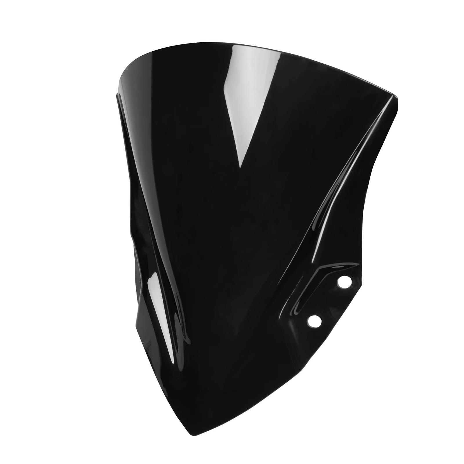 Motorrad Wind Luftabweiser Für Kawasaki Für Ninja250 2018-2023 Windschutzscheibe Motorrad Windschutz Schild Deflektor Zubehör Windschild Spoiler(Smoke) von BTHMGBAE