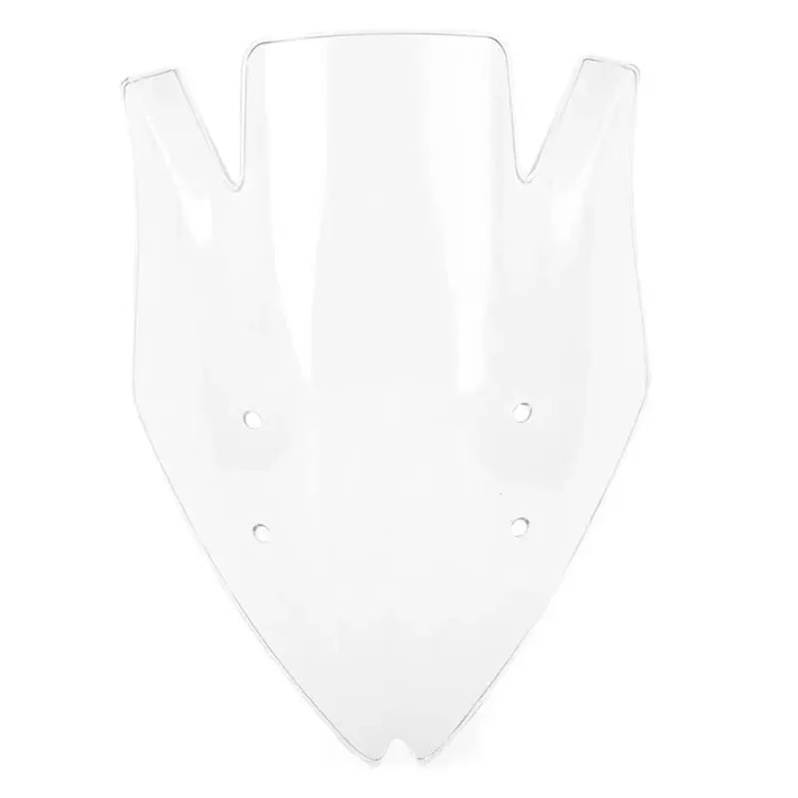 Motorrad Wind Luftabweiser Für Kawasaki Für Z1000 Für Z 100 2007-2009 Motorrad Windschutzscheibe Geeignet Windschild Spoiler(Clear) von BTHMGBAE