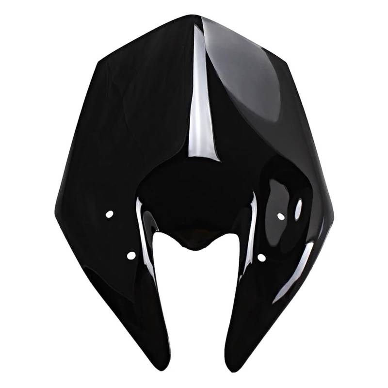 Motorrad Wind Luftabweiser Für Kawasaki Für Z800 2013-2016 Motorrad Windschutzscheibe Windschutz Bildschirm Windabweiser Windschild Spoiler(Black) von BTHMGBAE