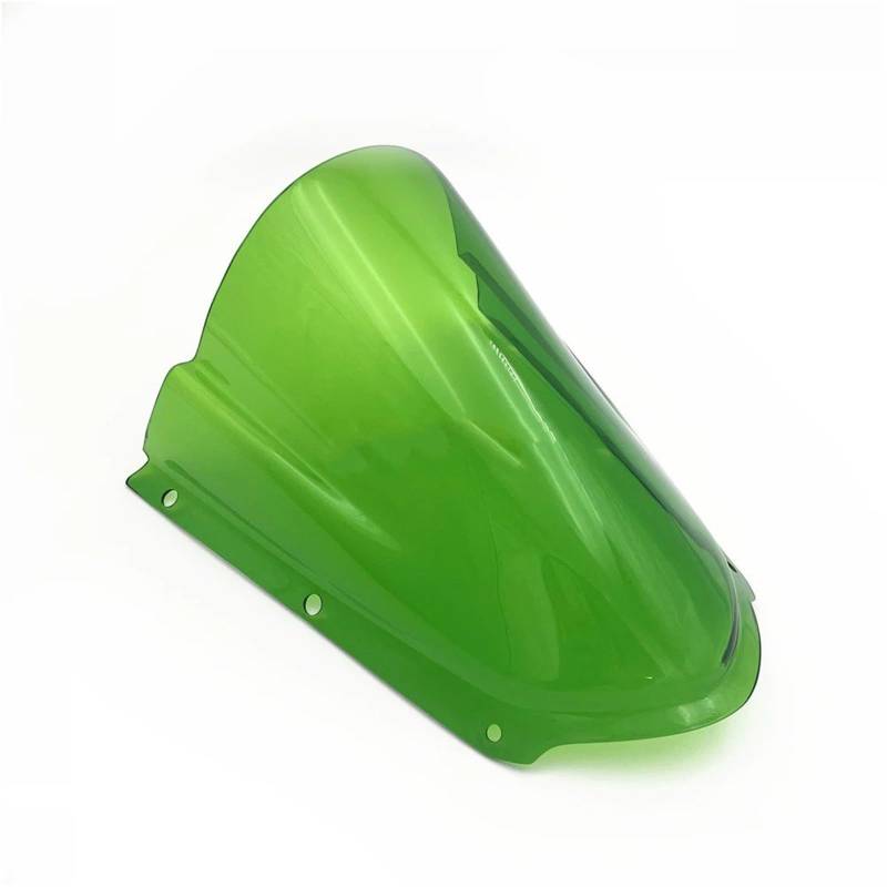 Motorrad Wind Luftabweiser Für Kawasaki Für ZX10R 2021-2022 Windschutzscheibe Blase Wind Deflectore Zubehör Motorrad Windschild Spoiler(Green) von BTHMGBAE