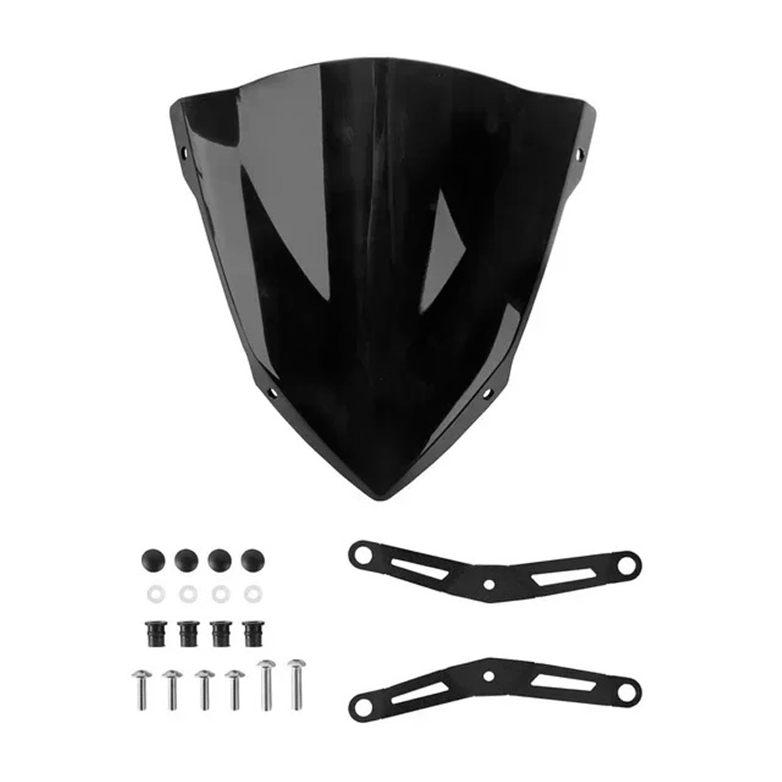 Motorrad Wind Luftabweiser Für MT-03 Für MT-25 2020-2021 Motorrad Zubehör Aluminium Windschutzscheibe Deflektor Kit Teile Windschild Spoiler von BTHMGBAE