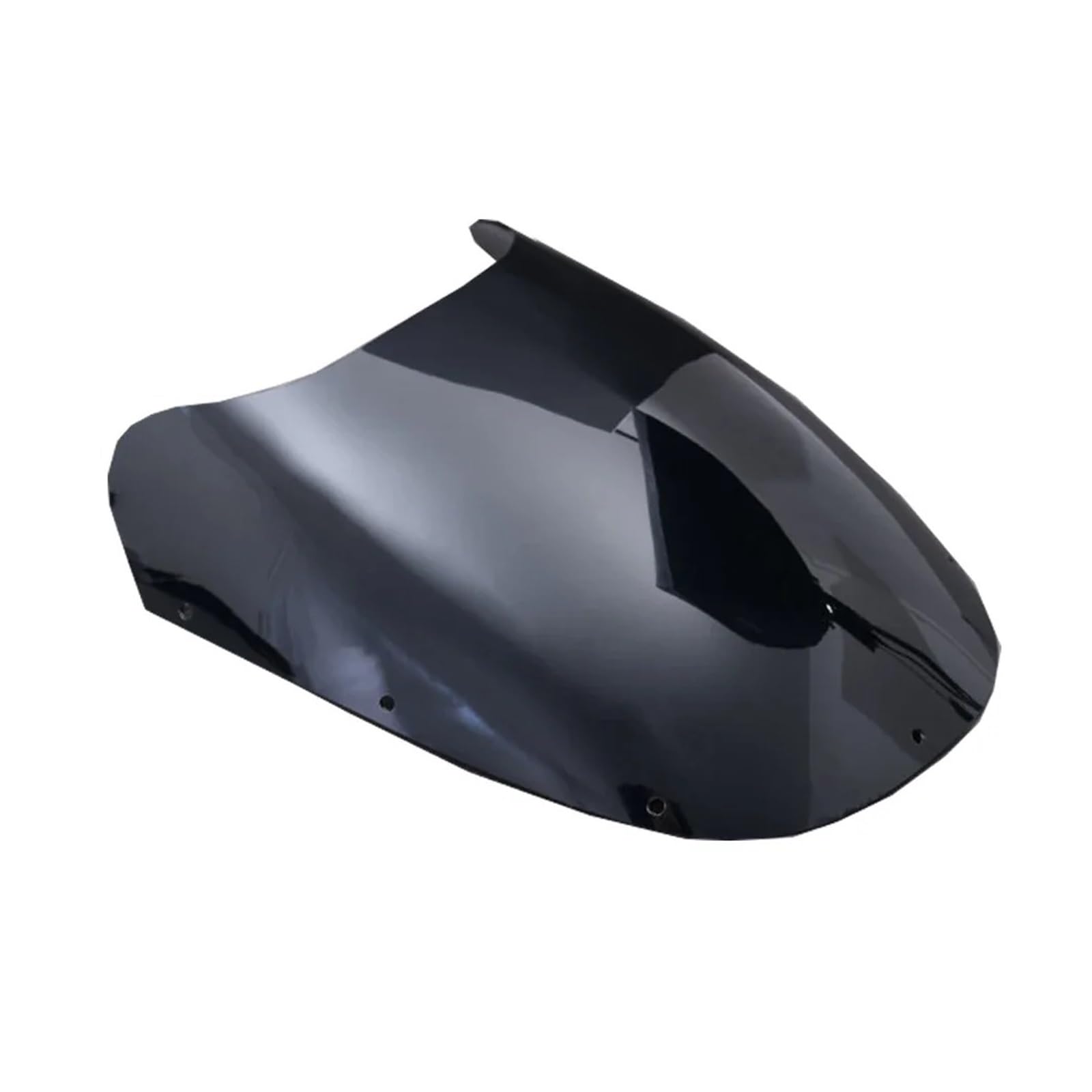 Motorrad Wind Luftabweiser Für RD 350 LC Für RD350LC 1986-1991 Windschutzscheibe Motorrad Windschutzscheibe Bildschirm Deflektor Doppel Blase Windschild Spoiler(Black) von BTHMGBAE