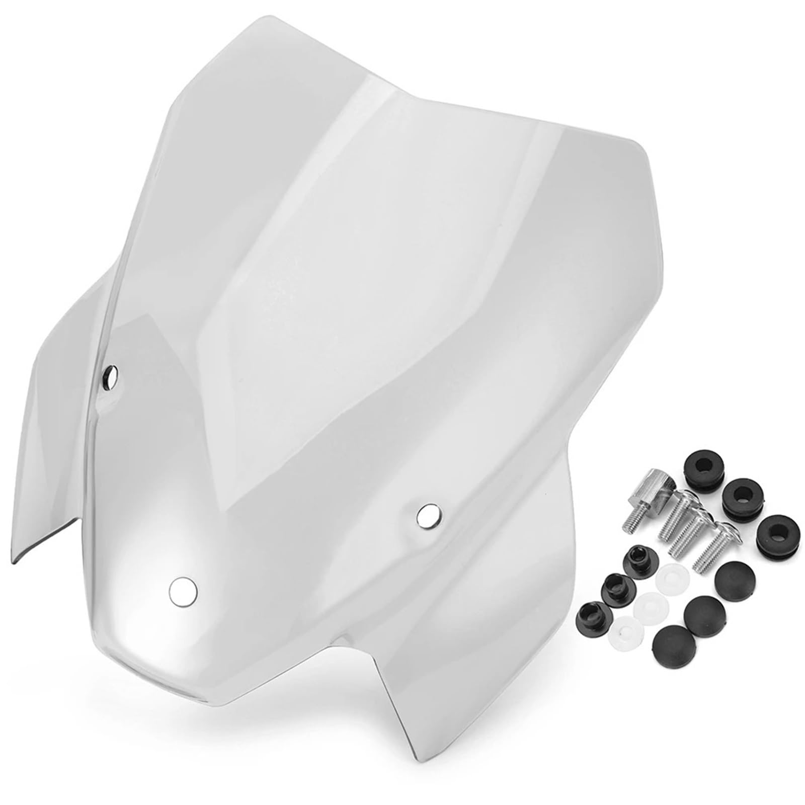 Motorrad Wind Luftabweiser Für S1000R 2021-2023 Motorrad Windschutzscheibe Deflektor Windschutz Schwarz Rauch Klar Windschild Spoiler(Clear) von BTHMGBAE