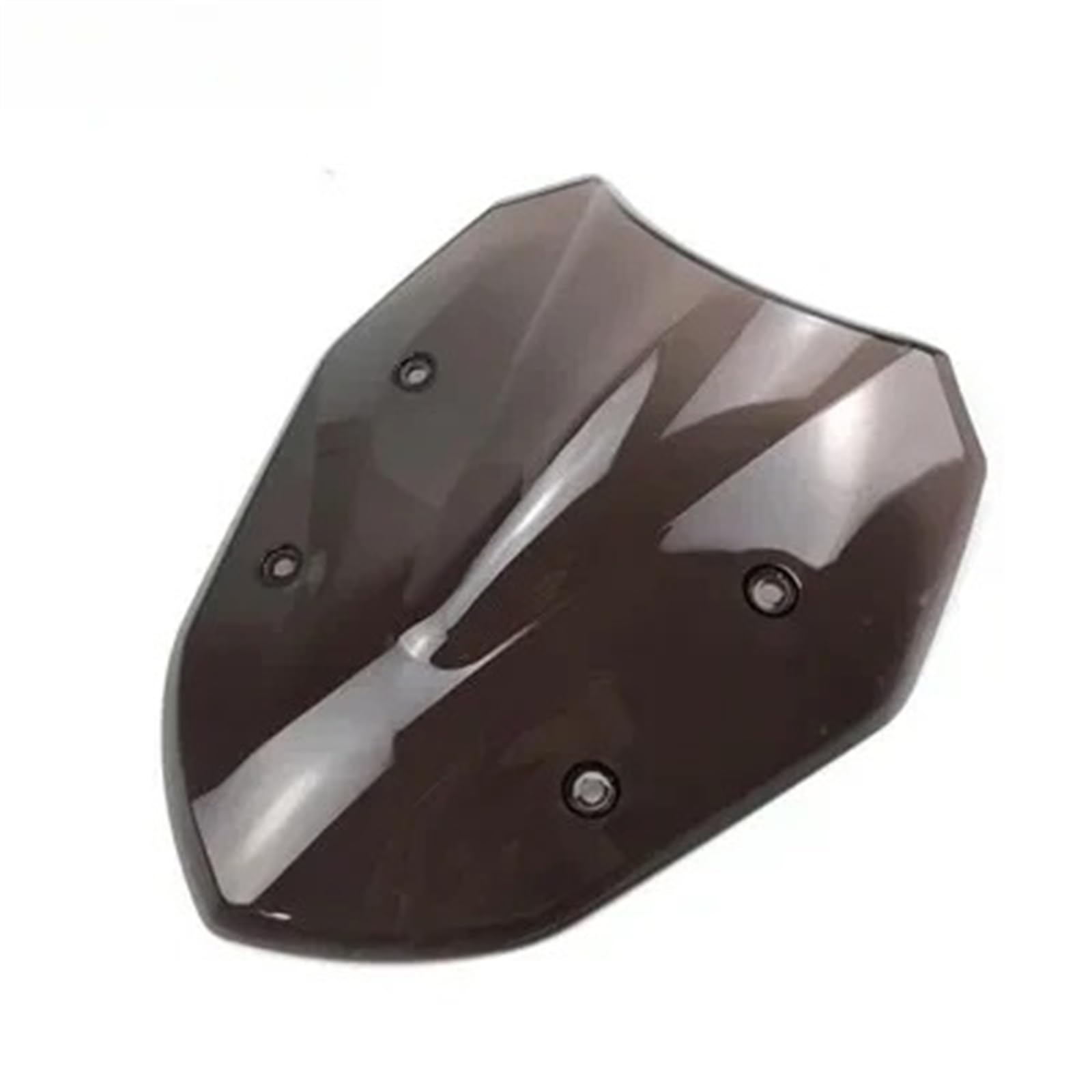 Motorrad Wind Luftabweiser Für S1000XR 2014-2018 Double Bubble Motorrad Windschutzscheibe Windschutzscheibe Windschild Spoiler(Smoke) von BTHMGBAE