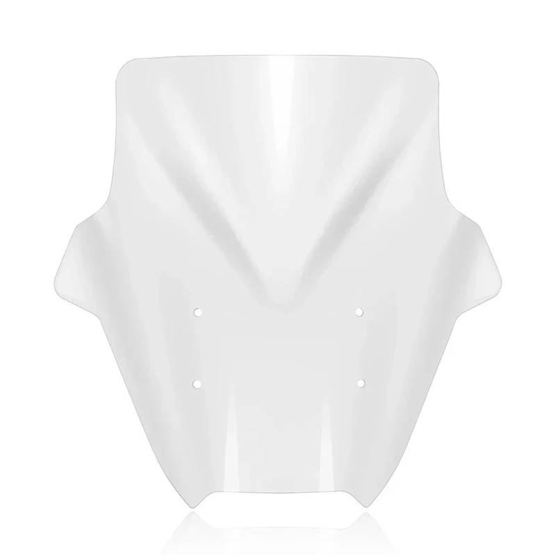 Motorrad Wind Luftabweiser Für V-Strom Für 800DE 2023 Windschutzscheibe Motorrad Windschutzscheibe Windschutz Bildschirm Deflektor Spoiler Schutz Windschild Spoiler(White) von BTHMGBAE