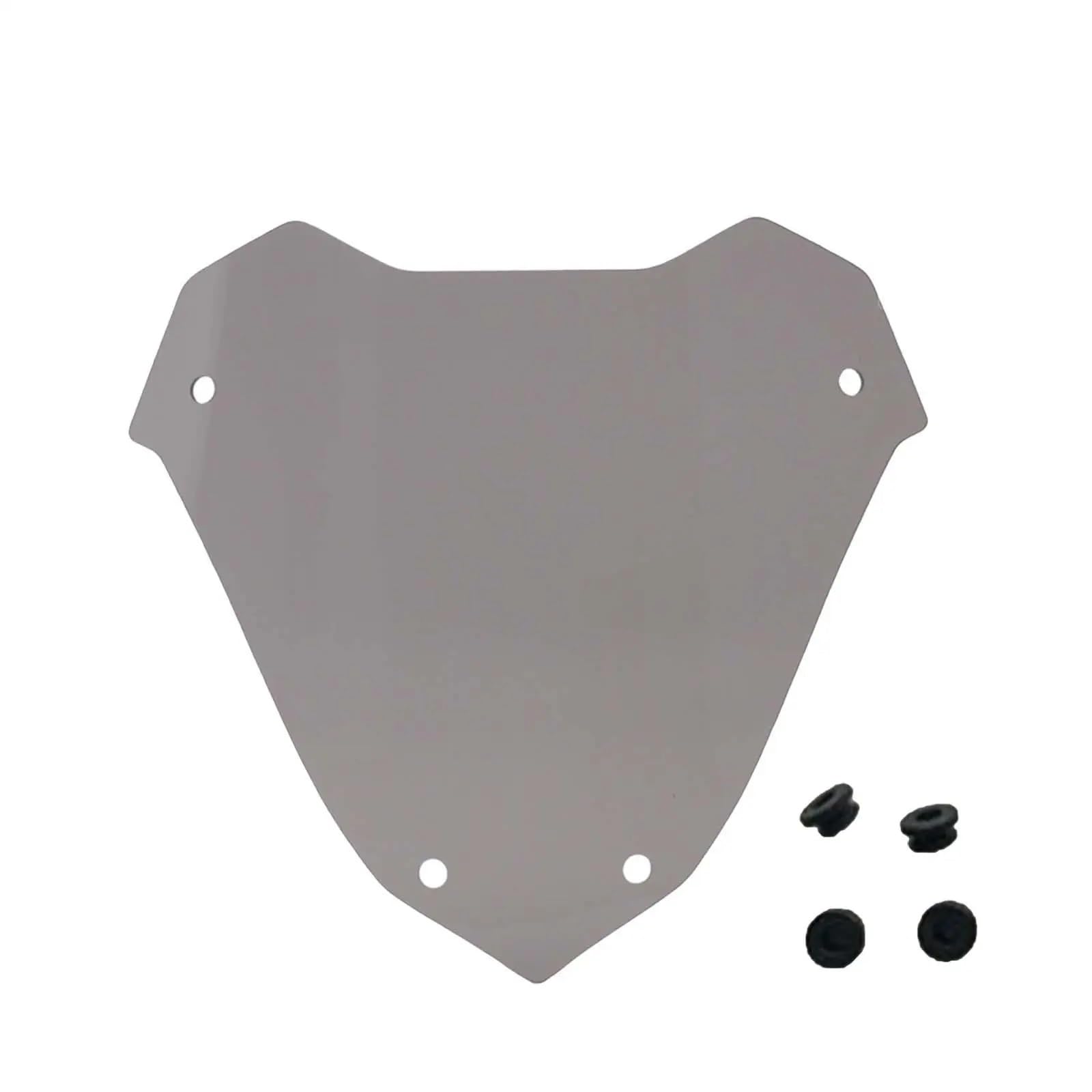 Motorrad Wind Luftabweiser Für Xmax 300 Motorrad-Sport-Windschutzscheiben-Ersatz Windschild Spoiler(Grey) von BTHMGBAE