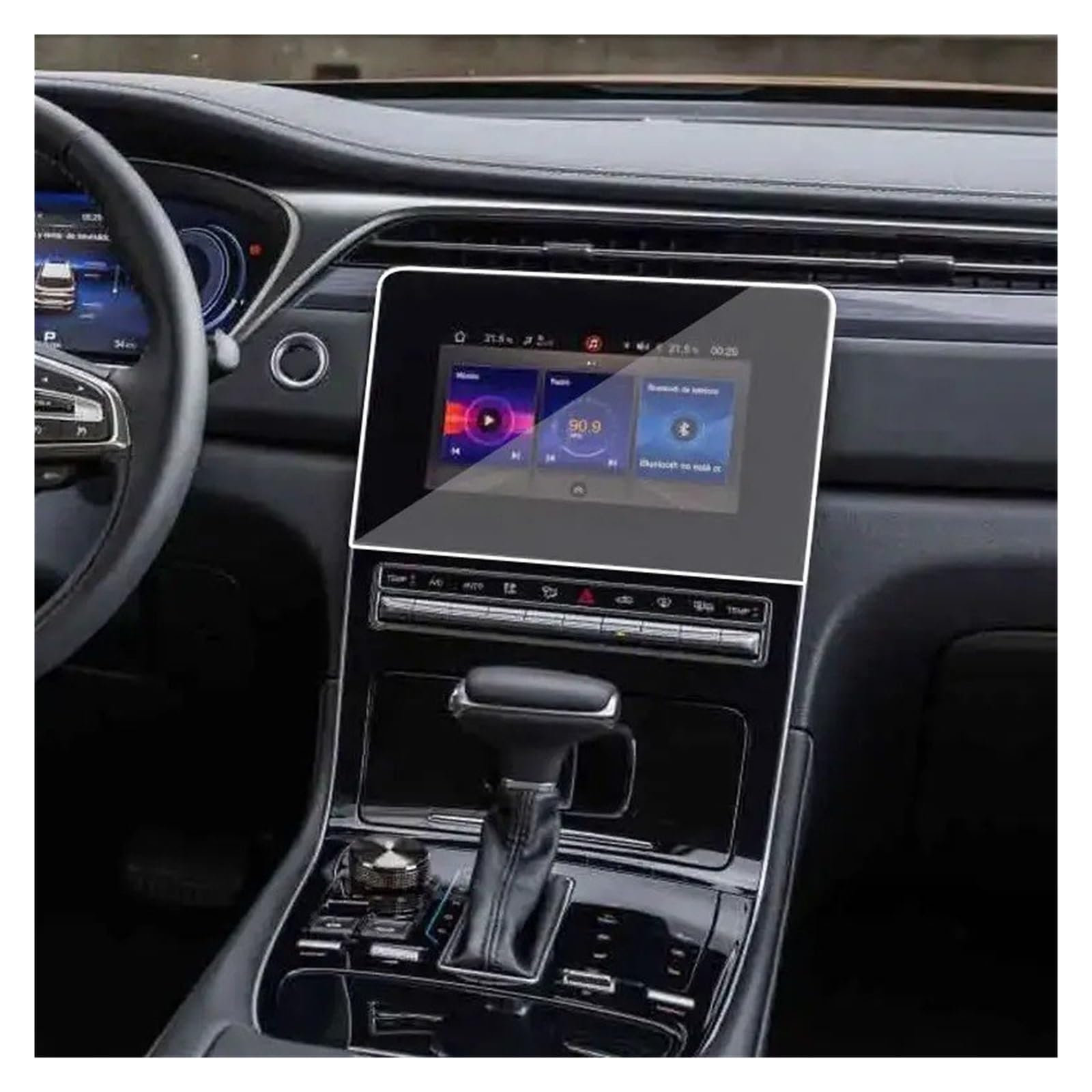 Navigation Displayschutzfolie Für Dodge Für Journey 2022 Gehärtetem Glas Screen Protector Film 8 Zoll Auto Infotainment Radio GPS Navigation Innen Navigation Panzerglas Schutzfolie von BTHMGBAE