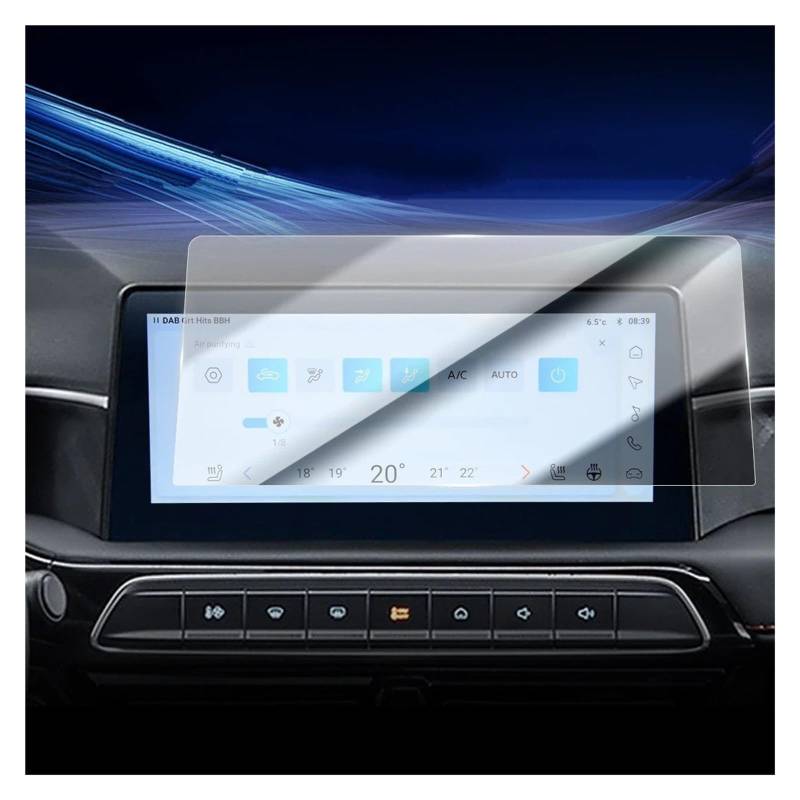 Navigation Displayschutzfolie Für MG 3 2023 2024 Carplay Screen Protector Gehärtetem Glas Schutz Film Navigator Schutz Auto Aufkleber Auto Navigation Panzerglas Schutzfolie(for 23 HD) von BTHMGBAE