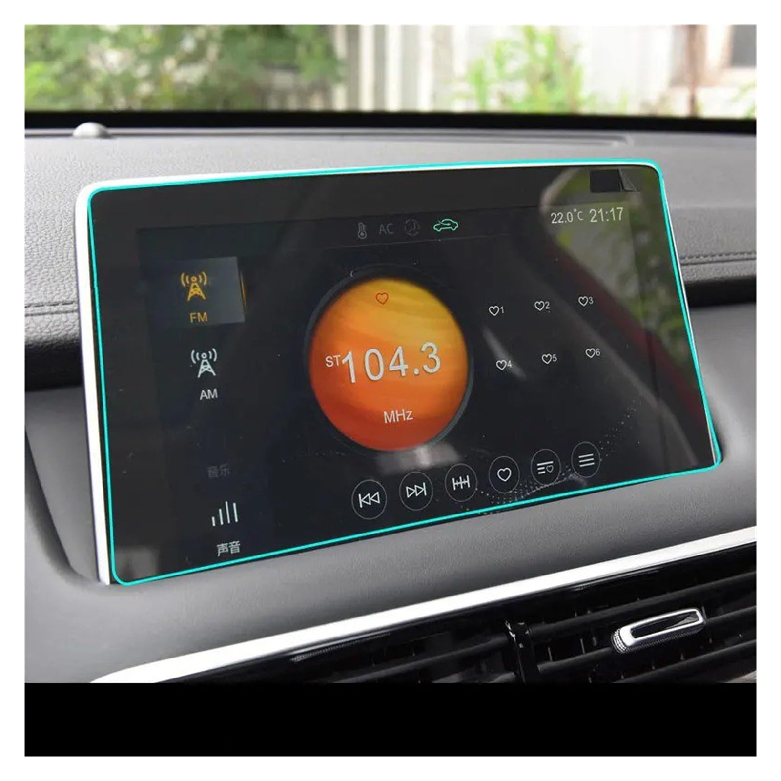 Navigation Displayschutzfolie Für MG Für HS Für Innen 2021 Auto Screen Protector Auto GPS Navigation Gehärtetem Glas Bildschirm Schutz Film Navigation Panzerglas Schutzfolie von BTHMGBAE