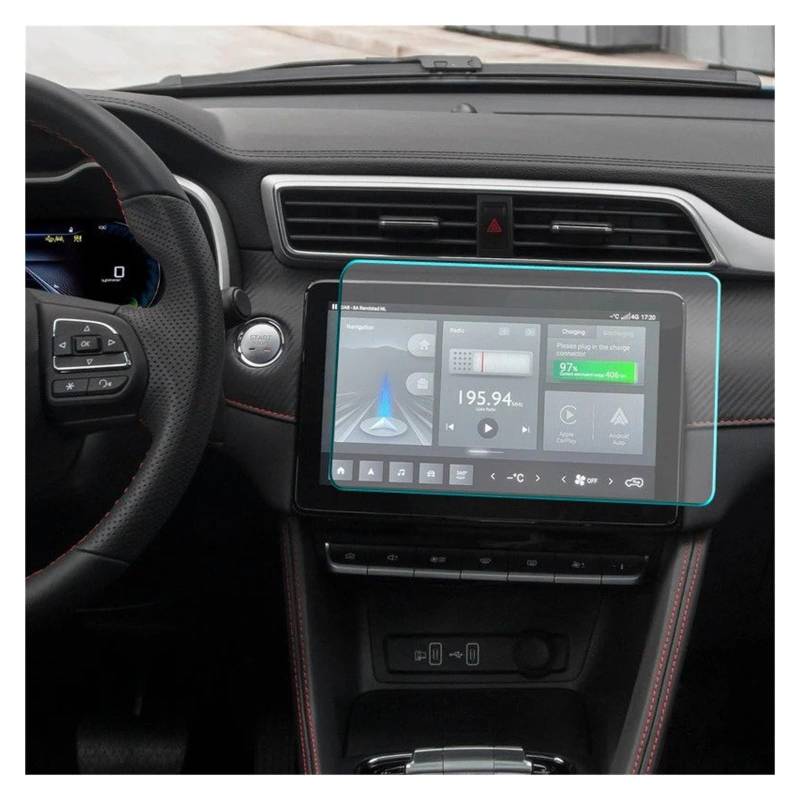 Navigation Displayschutzfolie Für MG Für ZS Für EV 2022 Gehärtetem Glas Film 10,1 Zoll Infotainment GPS Navigation Screen Protector Navigation Panzerglas Schutzfolie von BTHMGBAE