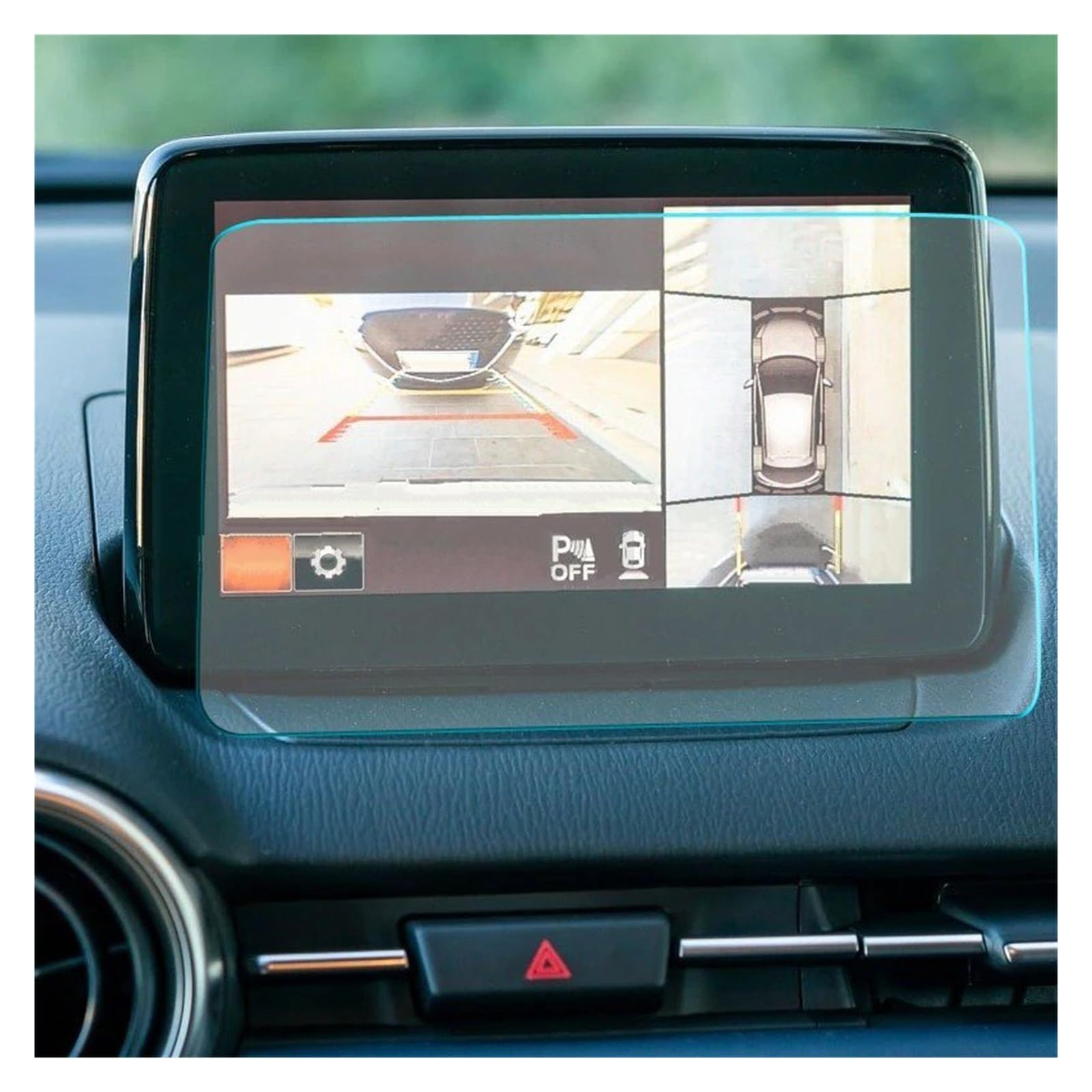 Navigation Displayschutzfolie Für Mazda 2 2020 Displayschutzfolie Aus Gehärtetem Glas, Auto-Navigationsdisplay Navigation Panzerglas Schutzfolie von BTHMGBAE