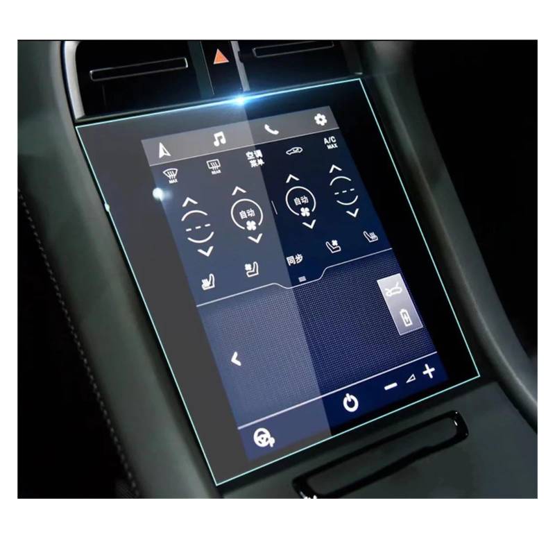 Navigation Displayschutzfolie Für Taycan 2020–2022 Auto-LCD-GPS-Navigation Gehärtetes Glas Und Armaturenbrett-Bildschirmschutzfolie Navigation Panzerglas Schutzfolie(A 2020-2022) von BTHMGBAE