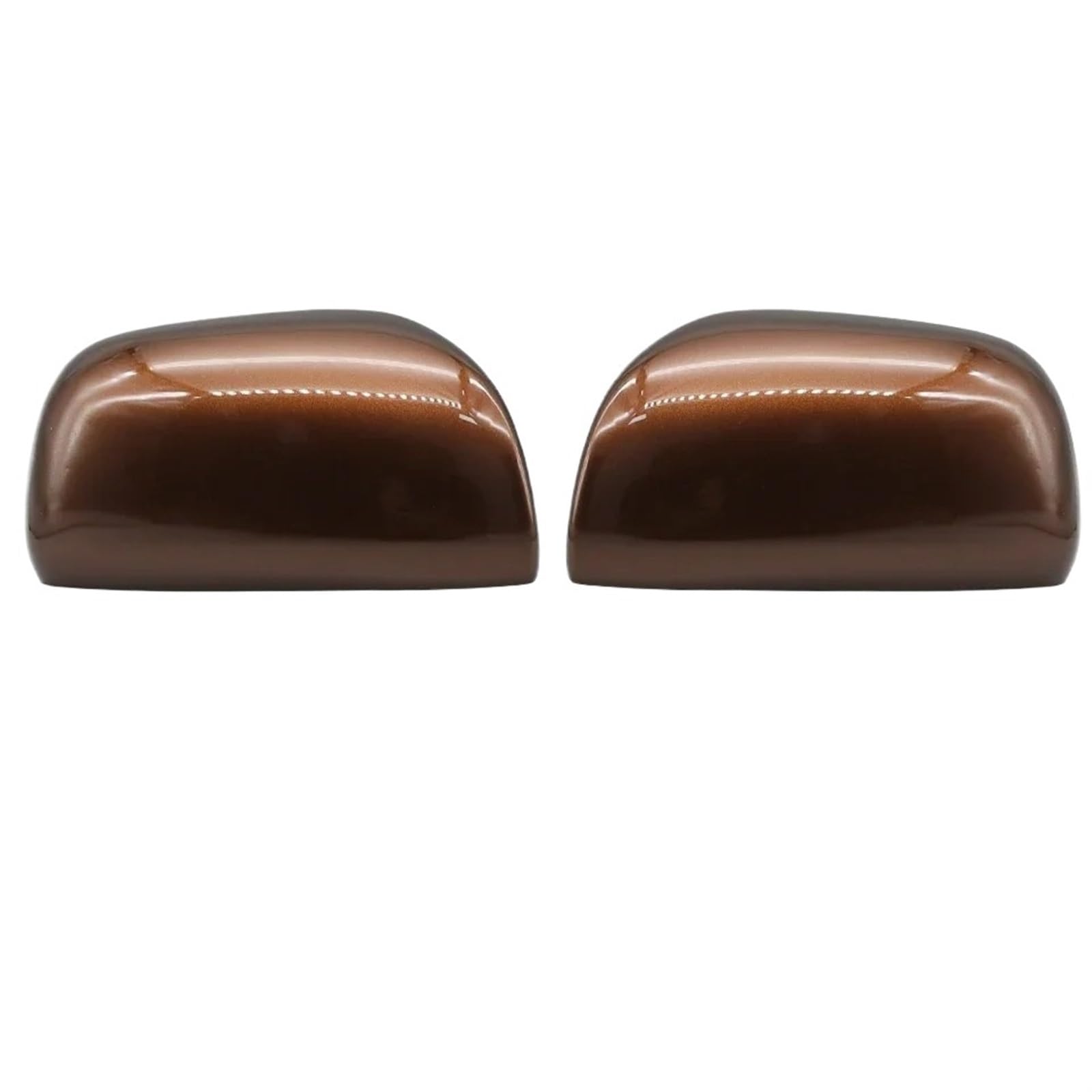 Rückspiegelabdeckung Für Toyota Für Rav4 2009 2010 2012 2013 Rückspiegel Gehäuse Shell Deckel Außenspiegel Abdeckkappe Braun Weiß Schwarz Silber 2 Stücke Auto Spiegelkappen(Brown LH RH) von BTHMGBAE