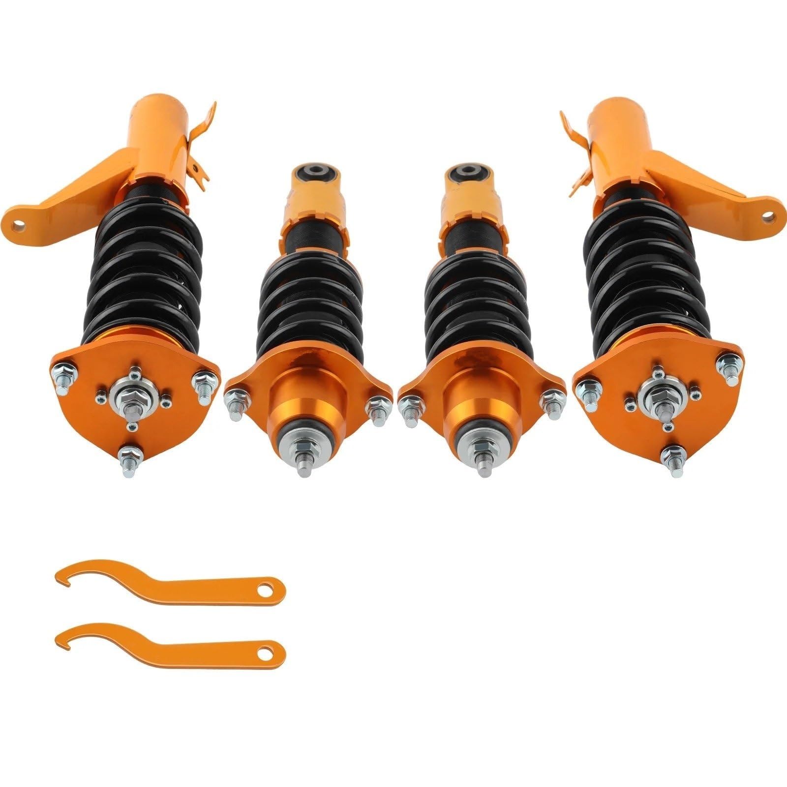 Stoßdämpfer Autos Für Civic VII DX/EX/GX/HX/LX/SI Für Coupe EM2 Für Limousine ES ET 2001-2005 Gewindefahrwerk Stoßdämpfer Tieferlegung Kit Gewindefahrwerk Strut Kit Auto Lenkungsdämpfer von BTHMGBAE