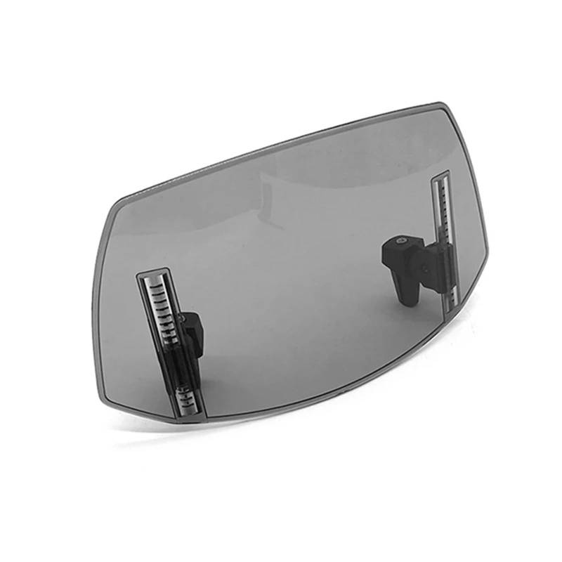 Windschild Motorrad Für CBF1000A Für CBF1000 Für CBF 125 500 600 Motorrad Universell Einstellbare Windschutzscheibenverlängerung Spoiler Windschutzscheibe Luftabweiser Deflektor Windschutzscheibe(Smok von BTHMGBAE