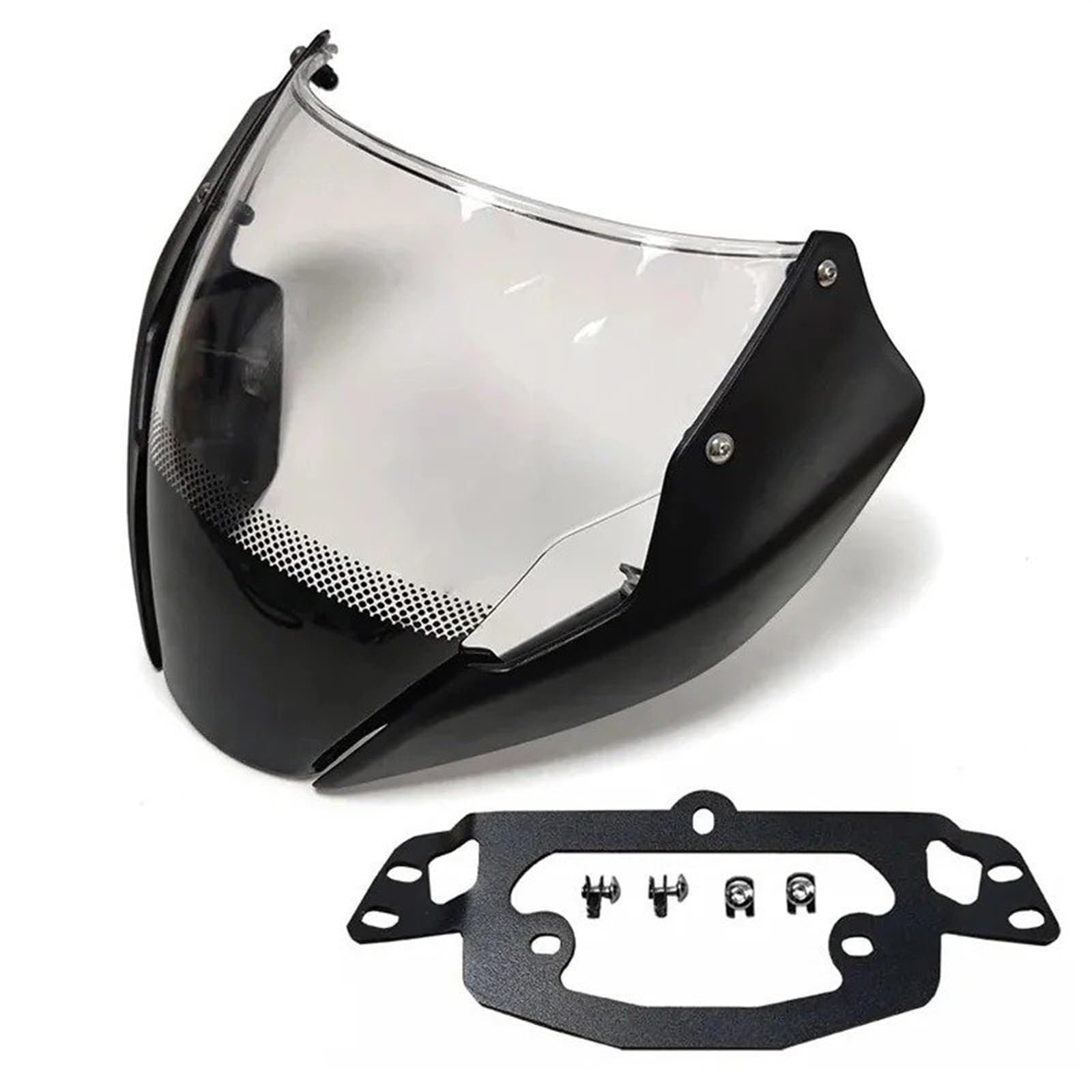 Windschild Motorrad Für DUCATI Für Monster 797 821 1200S Für Monster797 Für Stnipe 2023-2017 Deflektoren Windschutzscheibe Verkleidung Windschutzscheibe Front Kopf Cowling Deflektor Windschutzscheibe( von BTHMGBAE