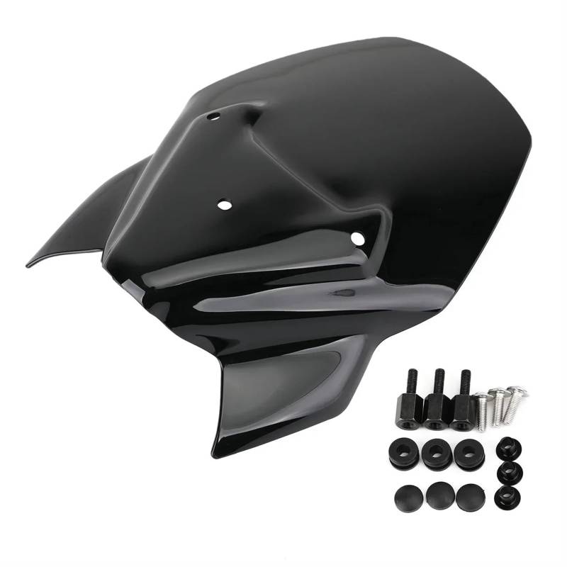 Windschild Motorrad Für F900 900 RF 900R 2020 2021 2022 2023 2024 Für F900R Windschutzscheibe Motorrad Windschutzscheibe Windabweiser Bildschirm Montage Halterung Deflektor Windschutzscheibe(Black) von BTHMGBAE