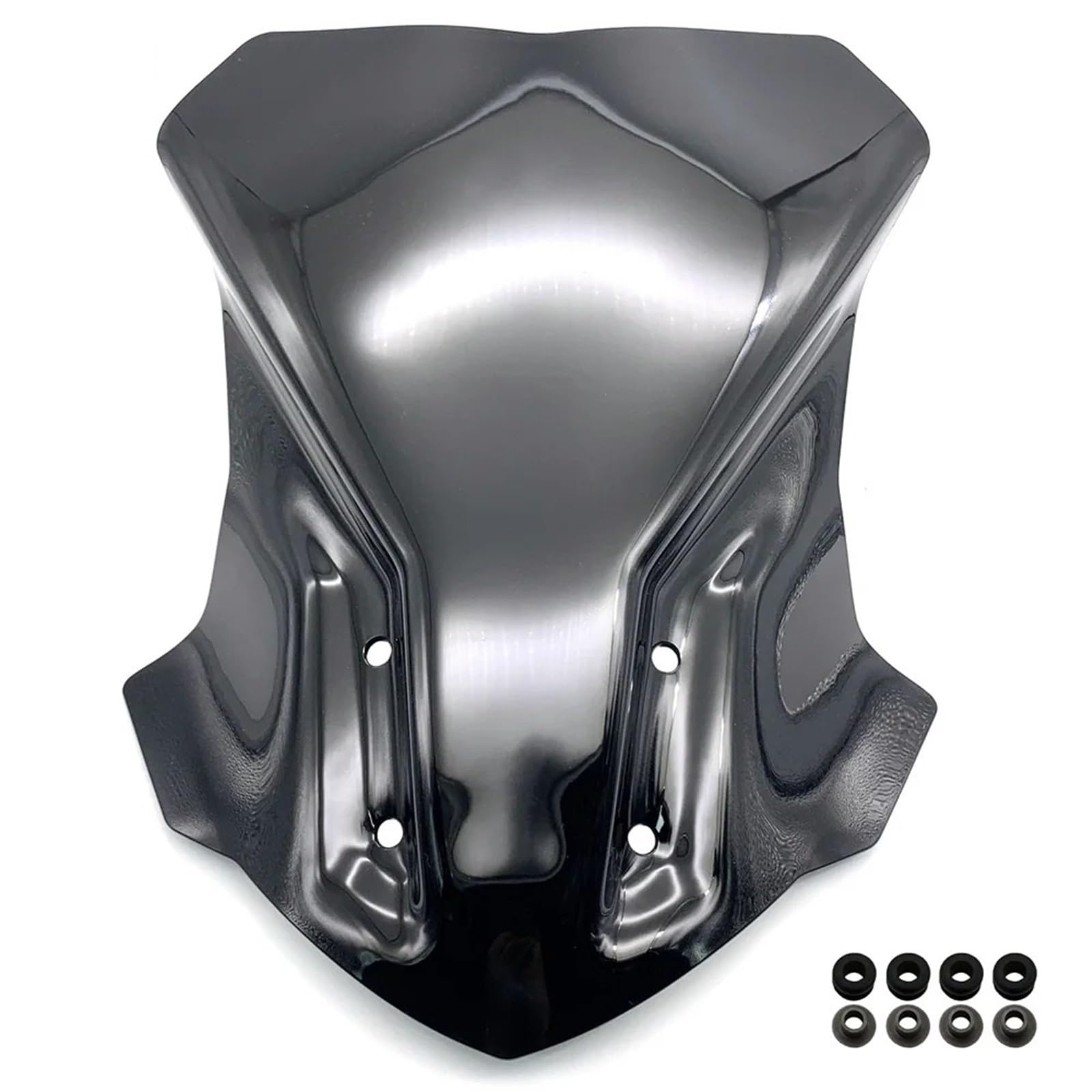 Windschild Motorrad Für G310GS G310 GS 2017-2024 G310-GS 2023 2022 Motorradzubehör Sport Touring Windschutzscheibe Deflektor Windschutzscheibe Visier Deflektor Windschutzscheibe(Black) von BTHMGBAE