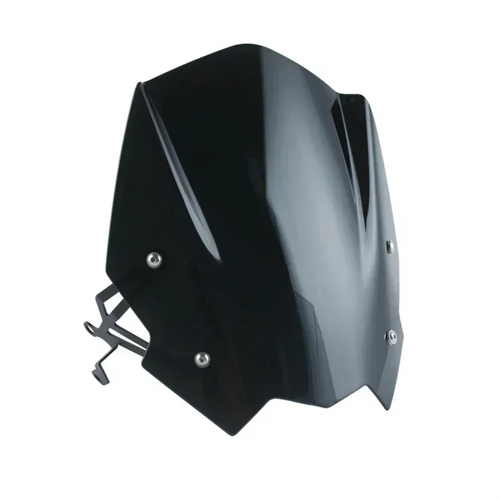 Windschild Motorrad Für G310R 2016 2017 2018 2019 Motorrad Windschutzscheibe Windschutz Schild Bildschirm Mit Montage Halterung Windabweiser Moto Accessori Deflektor Windschutzscheibe(Black) von BTHMGBAE