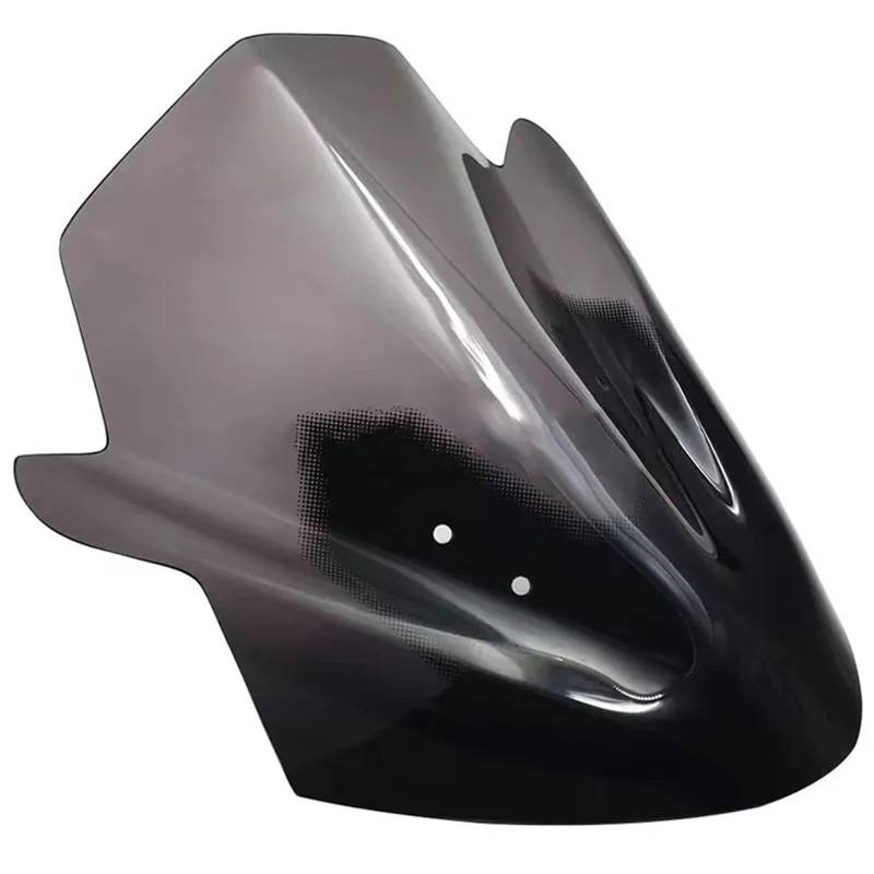 Windschild Motorrad Für Kawasaki Für Ninja ER6N ER650 ER 6N ER-6N 2012 2013 2014 2015 2016 Windschutz Bildschirm Windabweiser Double Bubble Windschutzscheibe Deflektor Windschutzscheibe(Gray) von BTHMGBAE