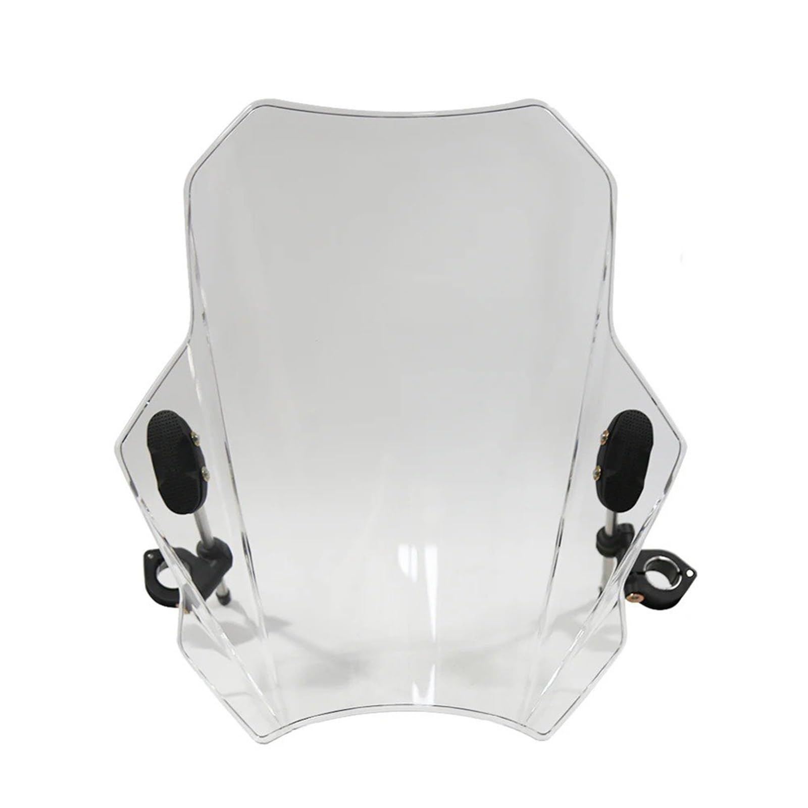 Windschild Motorrad Für Kawasaki Für Z650RS Für Z650 RS 2022 2023 Motorrad Windschutz Windschutz Abdeckungen Bildschirm Rauch Objektiv Motorrad Deflektor Deflektor Windschutzscheibe(Transparent) von BTHMGBAE