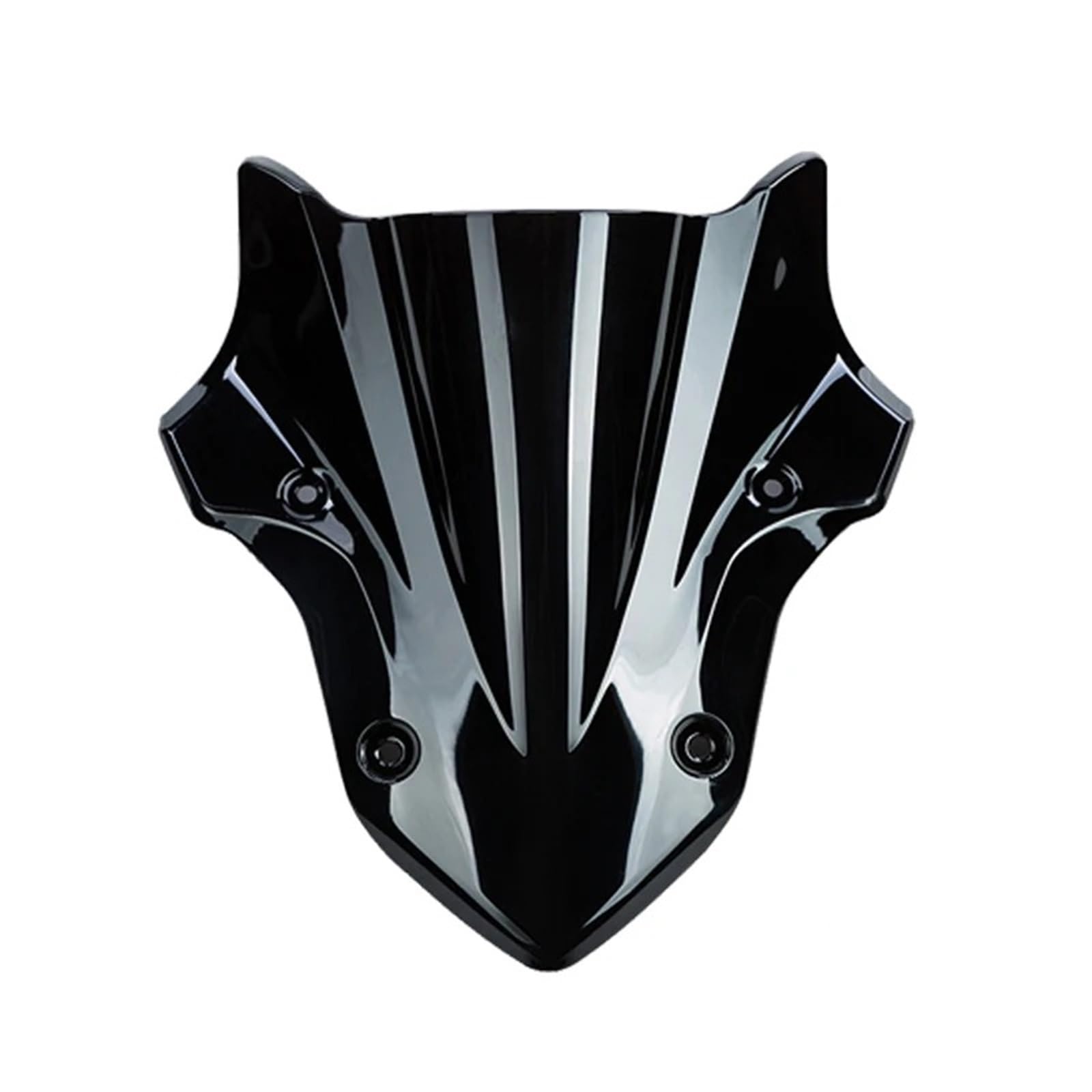 Windschild Motorrad Für Kawasaki Für Z900 2017 2018 2019 Schwarz Motorrad Windschutzscheibe Windschutz Windabweiser Teile Motobike ABS Kunststoff Zubehör Deflektor Windschutzscheibe von BTHMGBAE