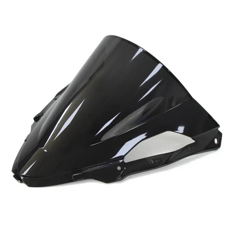 Windschild Motorrad Für Kawasaki ZX6R ZX-6R ZX 6R 2024 Motorrad Windschutz Windschutz Windabweiser Schild Schutz Deflektor Windschutzscheibe(Black) von BTHMGBAE