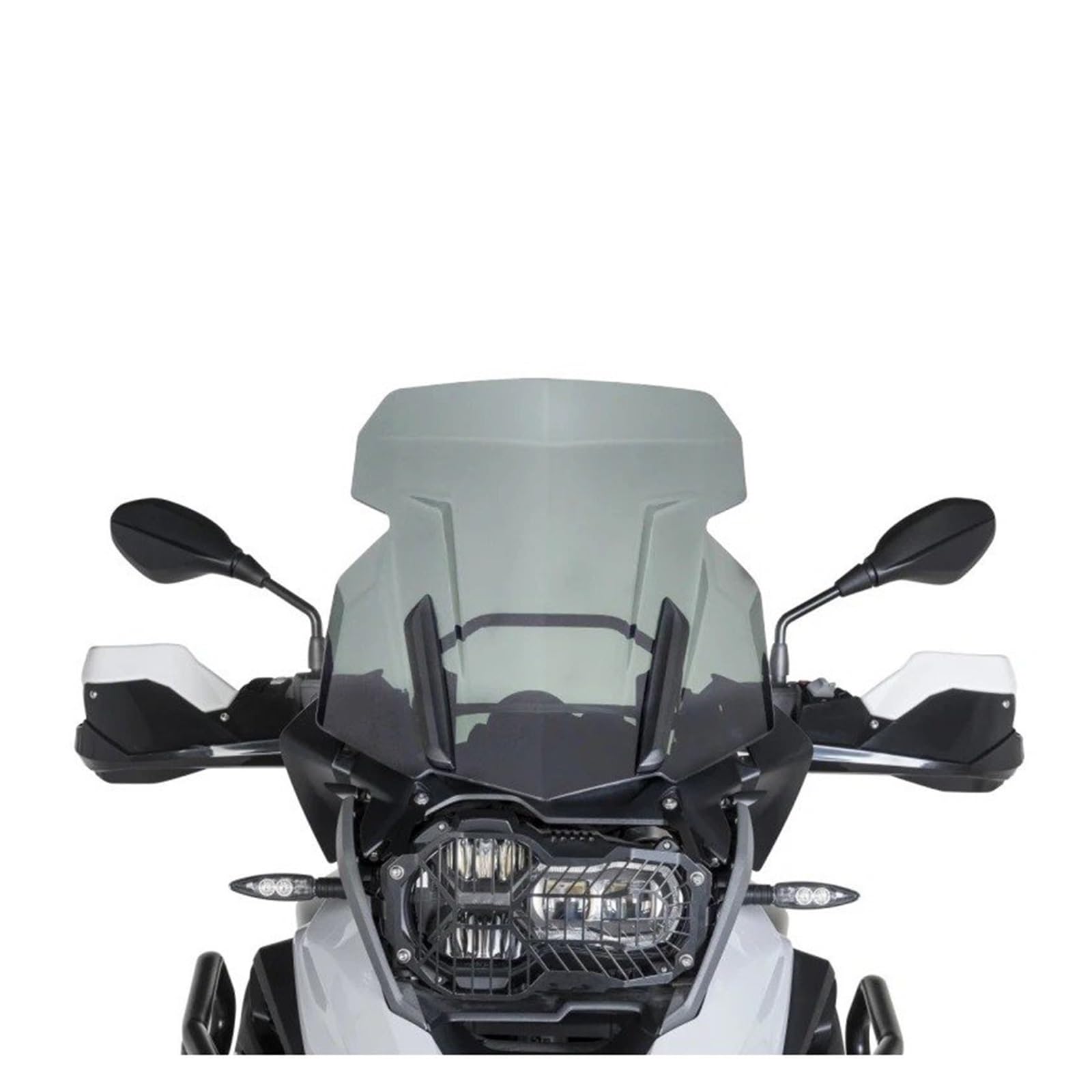 Windschild Motorrad Für R 1250 GS LC R1250GS R1200GS R1250GS 2013-2022 Windschutzscheibe Windschutz ADV Triple Black Adventure Wind Shield Bildschirm Deflektor Windschutzscheibe(Smoke Grey) von BTHMGBAE