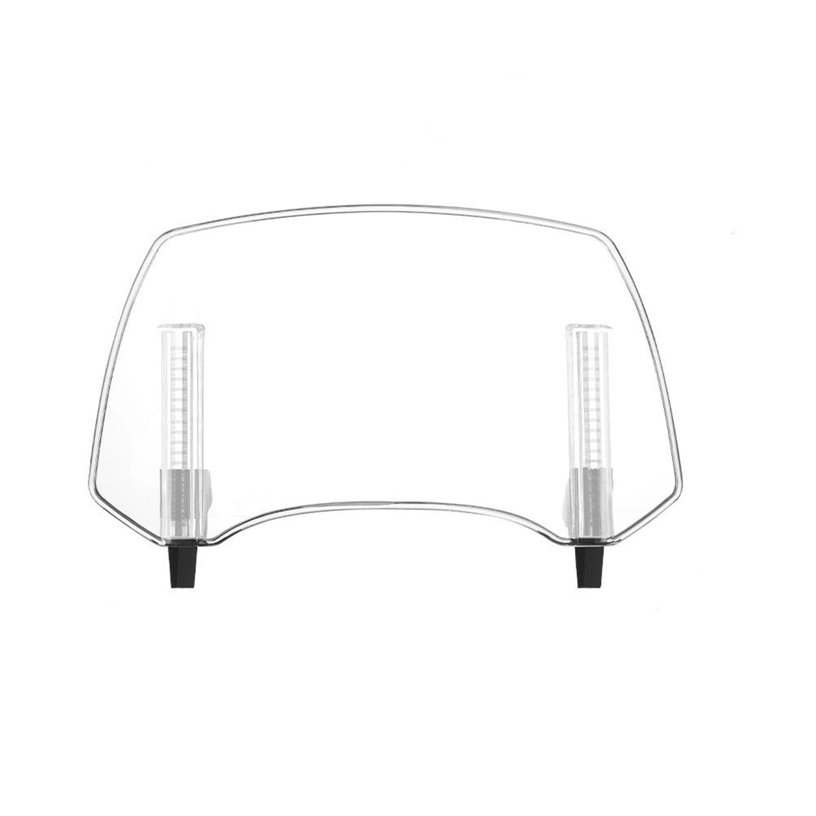 Windschild Motorrad Für R1200GS F800GS Motorrad Windschutzscheibe Clamp-On Variable Universal Windschutzscheibe Spoiler Verlängerung Deflektor Windschutzscheibe(Clear) von BTHMGBAE