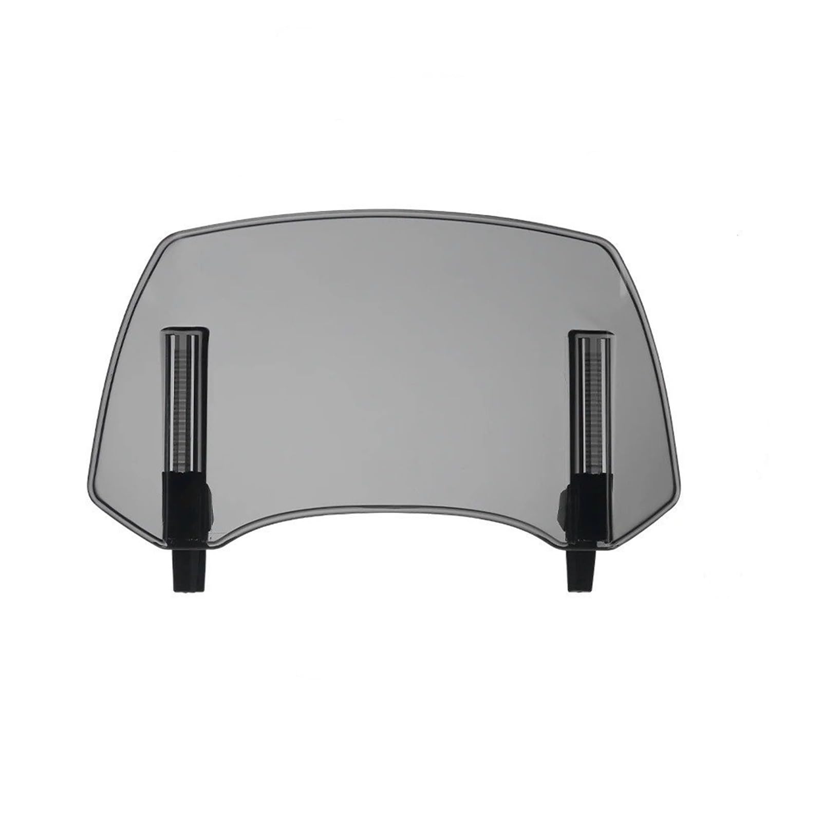 Windschild Motorrad Für R1200GS F800GS Motorrad Windschutzscheibe Clamp-On Variable Universal Windschutzscheibe Spoiler Verlängerung Deflektor Windschutzscheibe(Grey) von BTHMGBAE