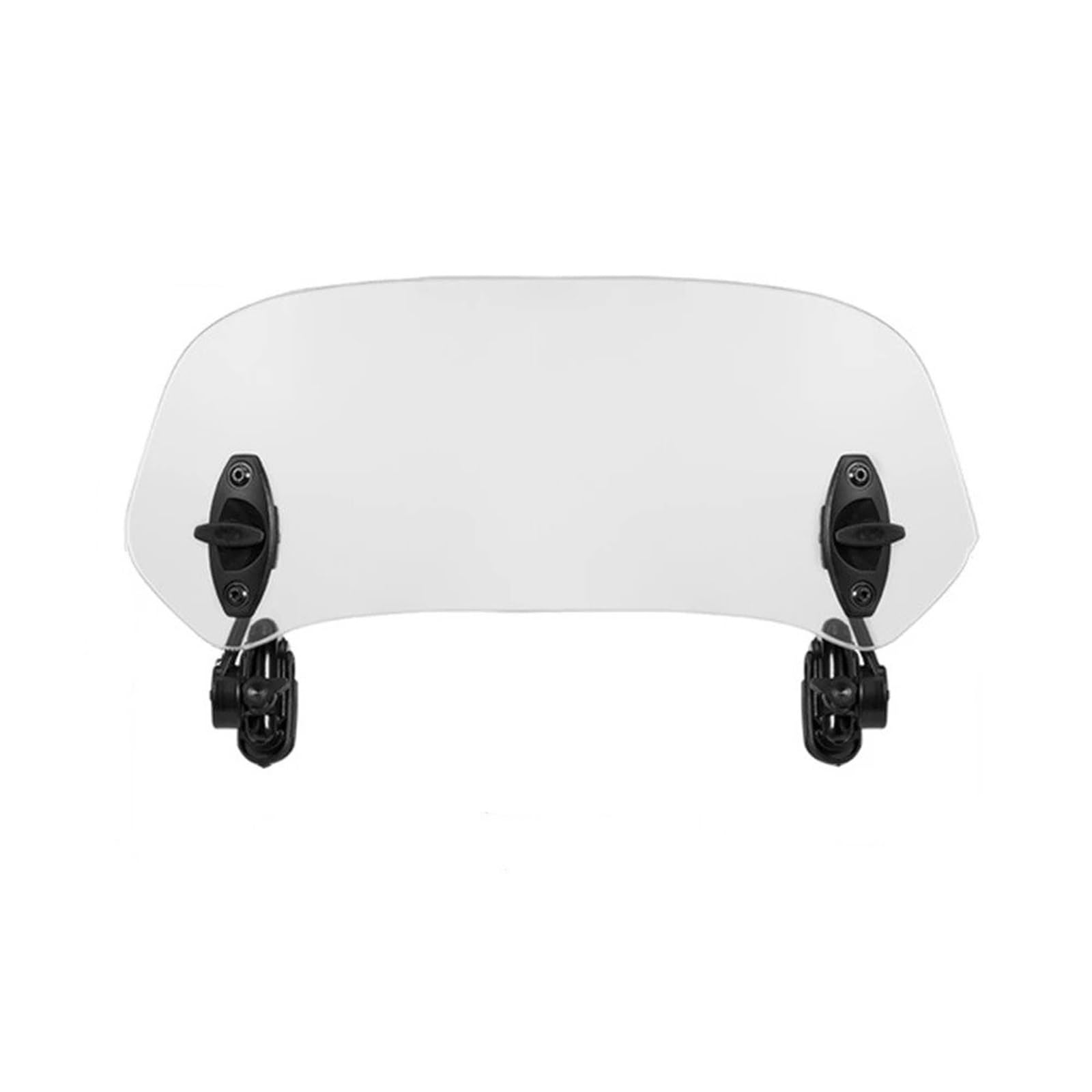 Windschild Motorrad Für R1200GS F800GS Motorrad Windschutzscheibe Clamp-On Variable Universal Windschutzscheibe Spoiler Verlängerung Deflektor Windschutzscheibe(Small Clear) von BTHMGBAE