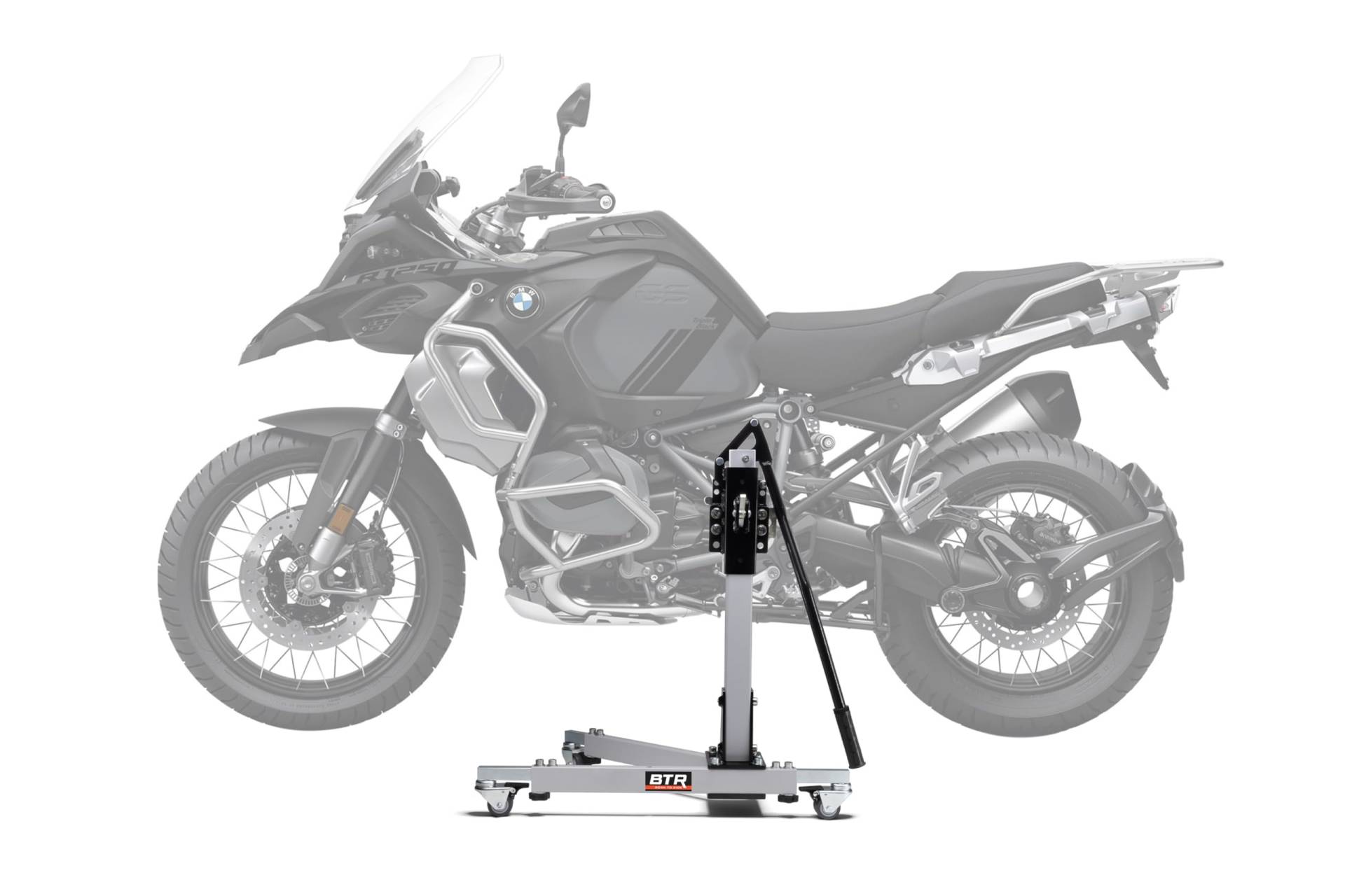 Zentralständer EVOLIFT® für BMW R 1250 GS Adventure (K51) 19- Shadow Edition (Grundfarbe: Grau) von BTR Born to Ride