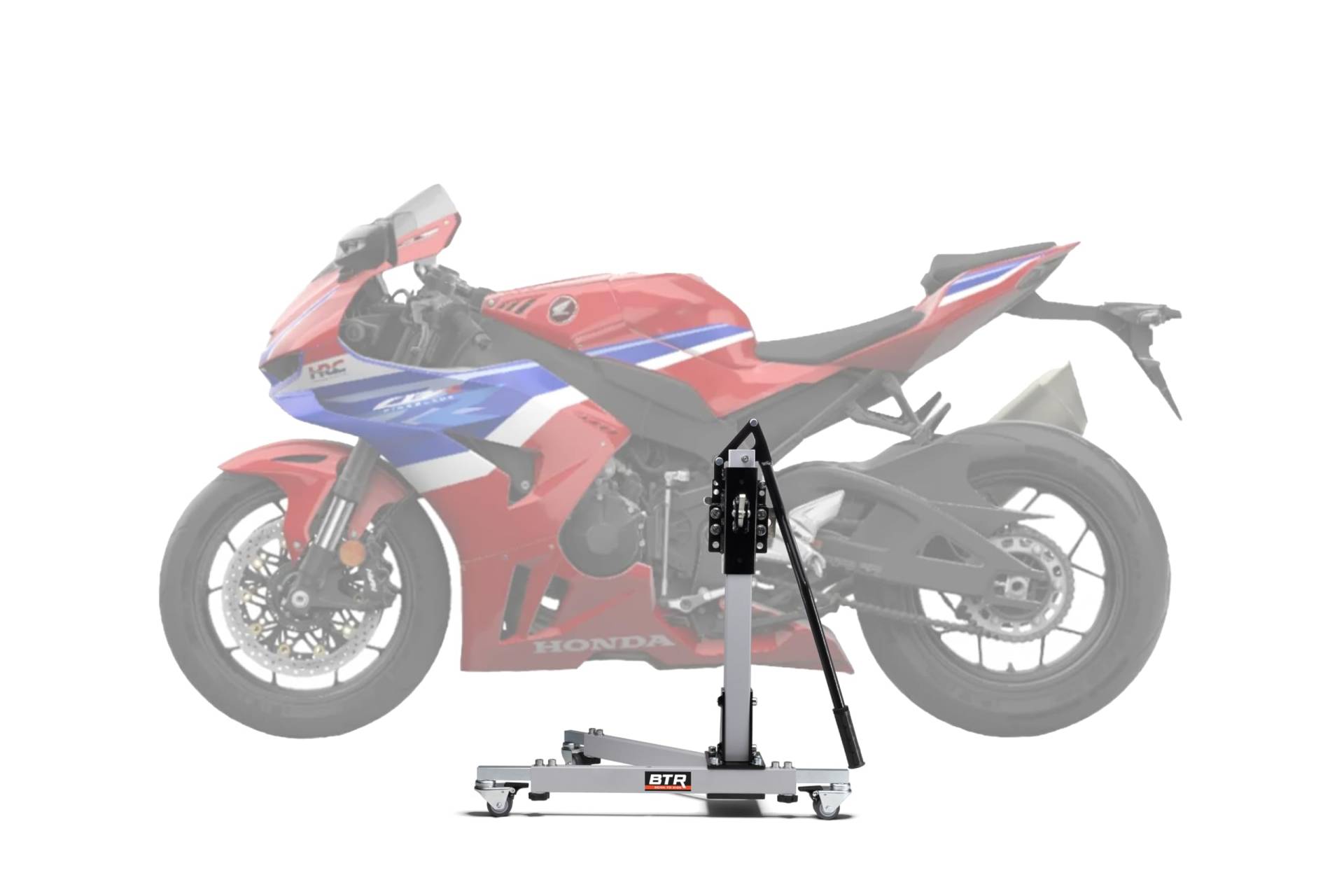 Zentralständer EVOLIFT® für Honda CBR 1000RR-R Fireblade 20- Shadow Edition (Grundfarbe: Grau) von BTR Born to Ride