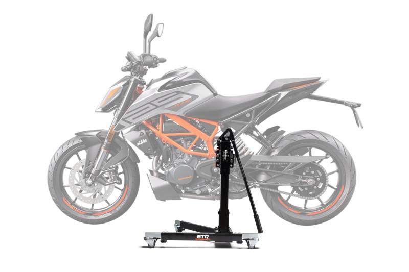 Zentralständer EVOLIFT® für KTM 125 Duke 11-23 Black Ops Edition (Grundfarbe: Schwarz) von BTR Born to Ride