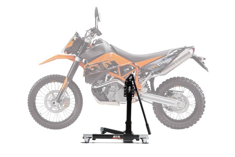 Zentralständer EVOLIFT® für KTM 950 Super Enduro 06-08 Black Ops Edition (Grundfarbe: Schwarz) von BTR Born to Ride