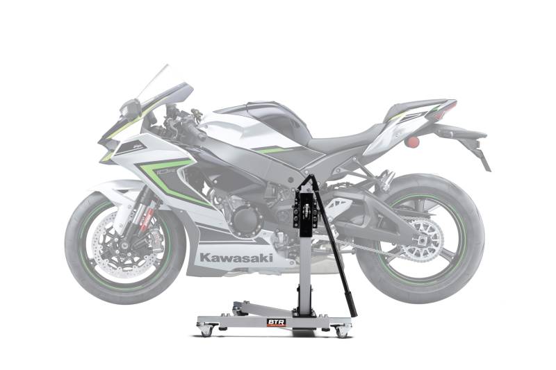 Zentralständer EVOLIFT® für Kawasaki Ninja ZX-10RR 22- Shadow Edition (Grundfarbe: Grau) von BTR Born to Ride