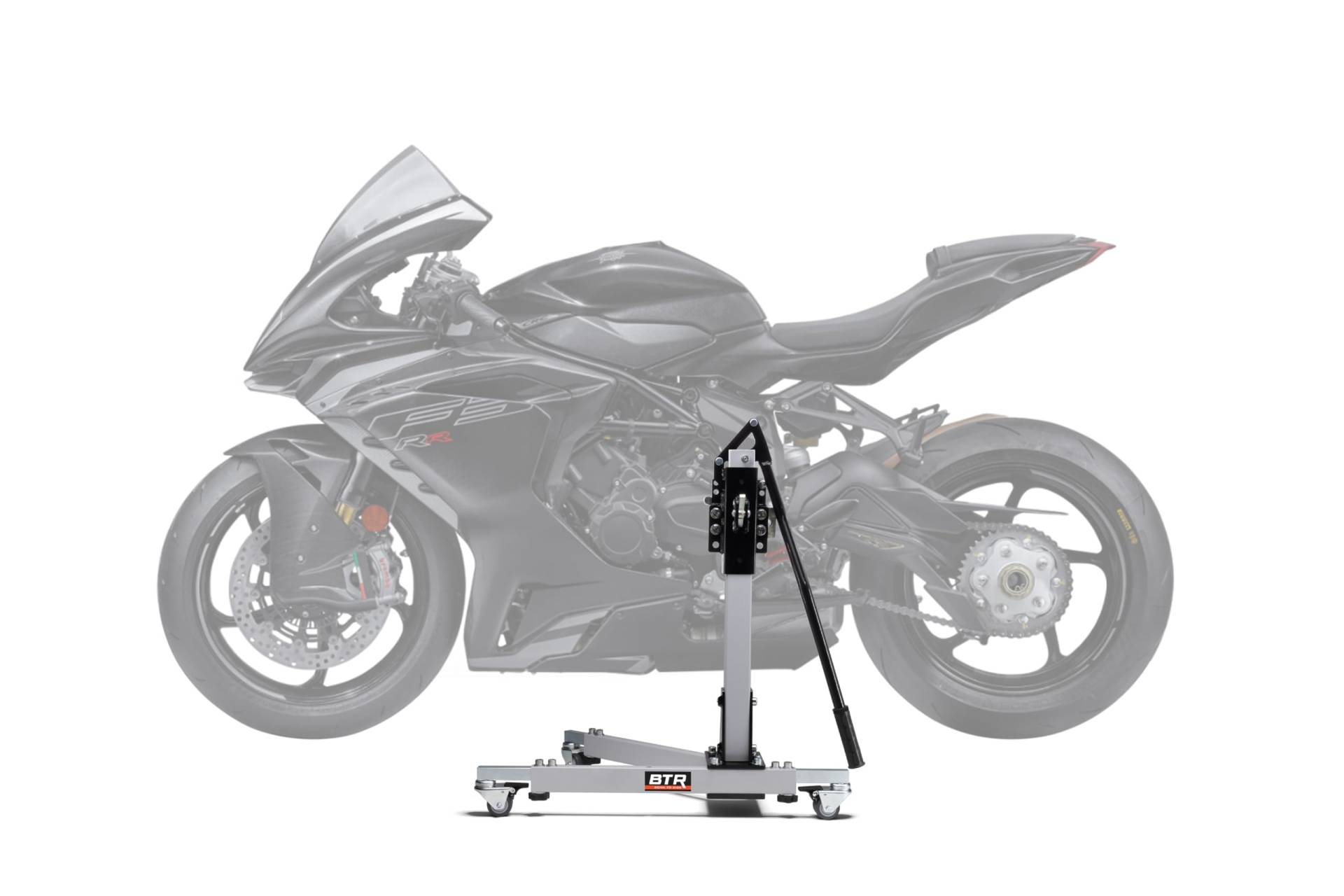 Zentralständer EVOLIFT® für MV Agusta F3 RR 21- Shadow Edition (Grundfarbe: Grau) von BTR Born to Ride