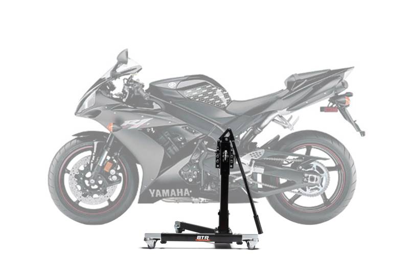 Zentralständer EVOLIFT® für Yamaha R1 (RN12) 04-06 Black Ops Edition (Grundfarbe: Schwarz) von BTR Born to Ride