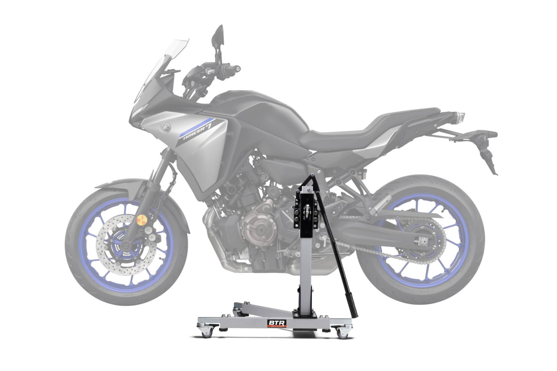 Zentralständer EVOLIFT® für Yamaha Tracer 7 21- Shadow Edition (Grundfarbe: Grau) von BTR Born to Ride