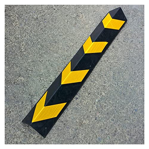 Eckgaragen, Wandschutz, Parkplatzschutz, Gummisäule für Lager, reflektierende Werkstätten, Erdgeschoss, Garage, Wand, Eckschutz, 1 cm dick (5 Stück, 80 cm) von BTYQKZVPM