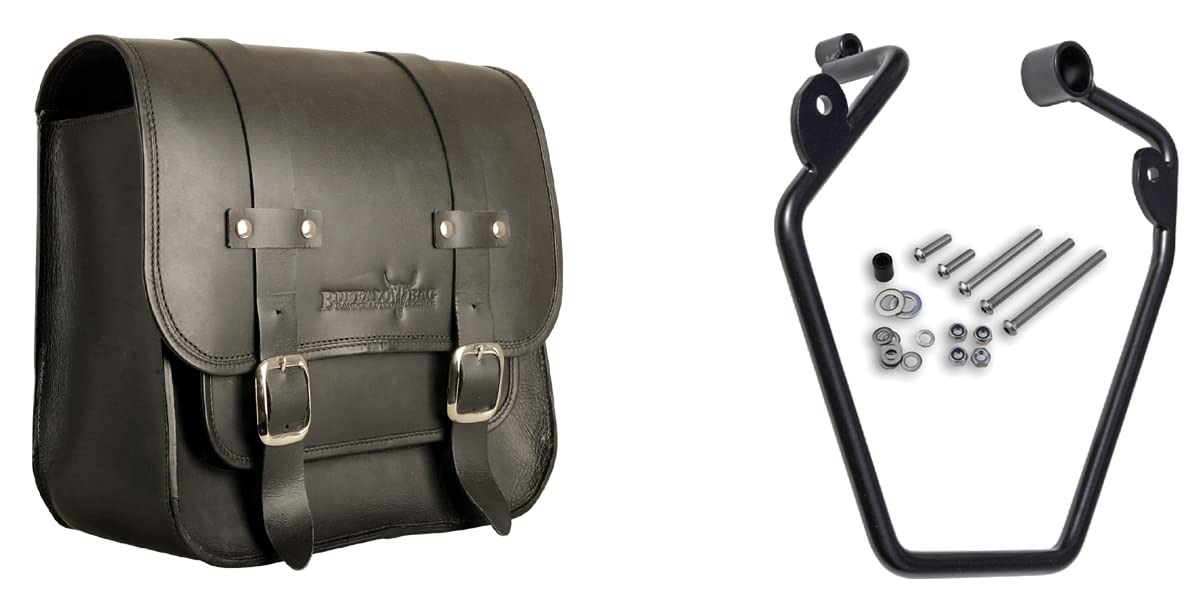 Satteltasche Vegas 17 Liter mit Halterung rechts passend für HD Sportster-Modelle 2016-2021 außer XR-Modelle von BUFFALO BAG