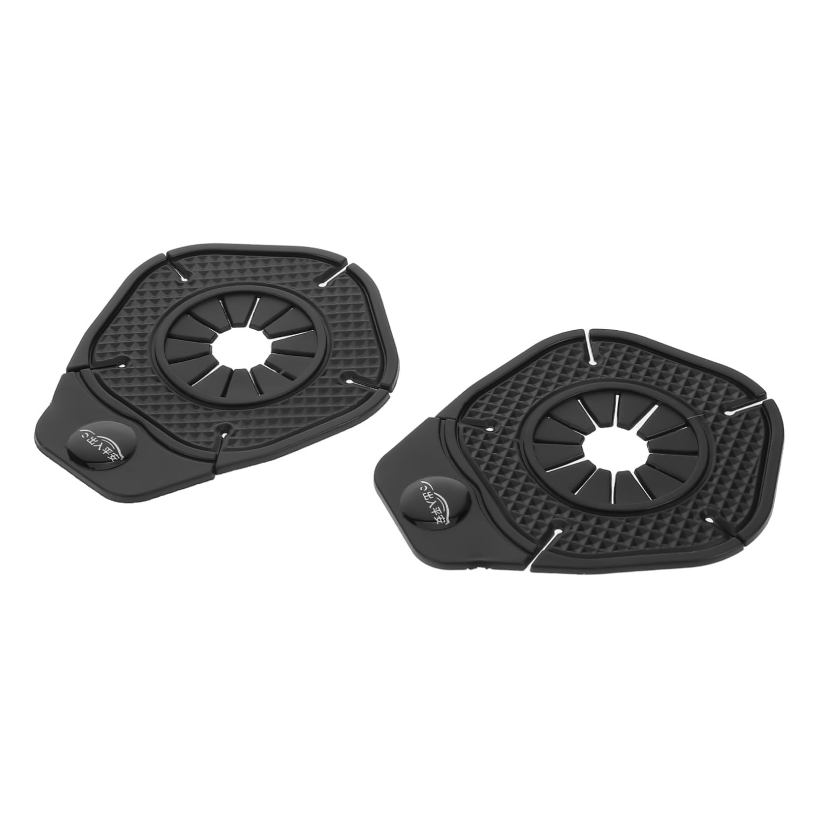 BUGUUYO 1 Paar Wischerschutz Wischerabdeckung, Wasserabstreifer Ladehalterung Blätter Der Wasserschaber Sandabdeckung Motorwasserabstreifer Wischerkratzer Auto Spezielle Antenne Pvc Black von BUGUUYO