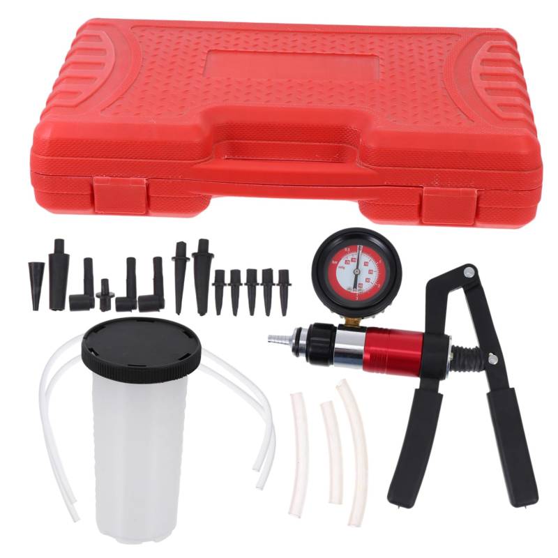 BUGUUYO 1 Satz Handsack-Vakuum- Und Druckpumpen-brems-kupplungsflüssigkeits-Bleeder-Tool-kit von BUGUUYO